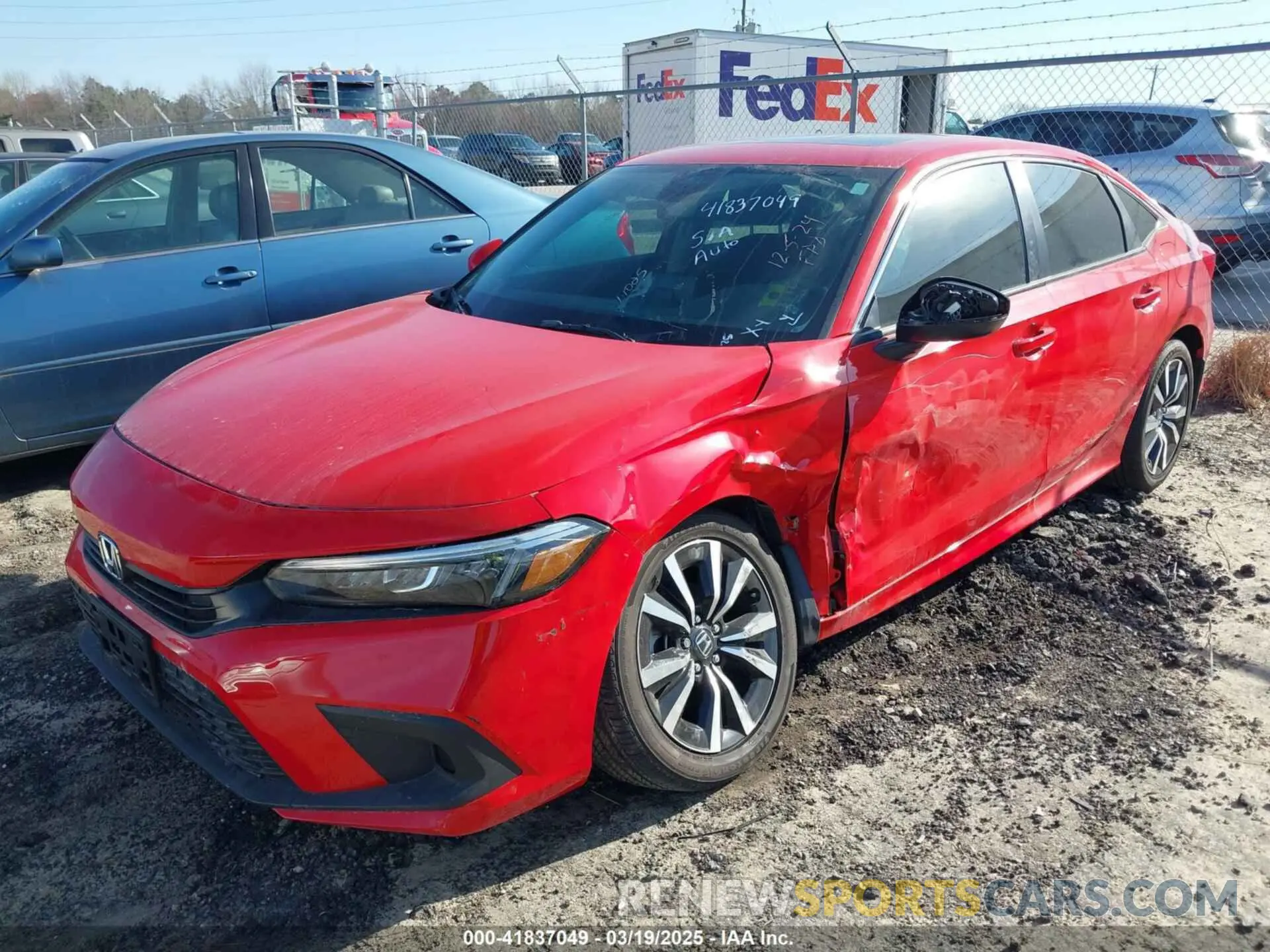 6 fotografías del automóvil dañado 2HGFE1F79RH306694 HONDA CIVIC 2024