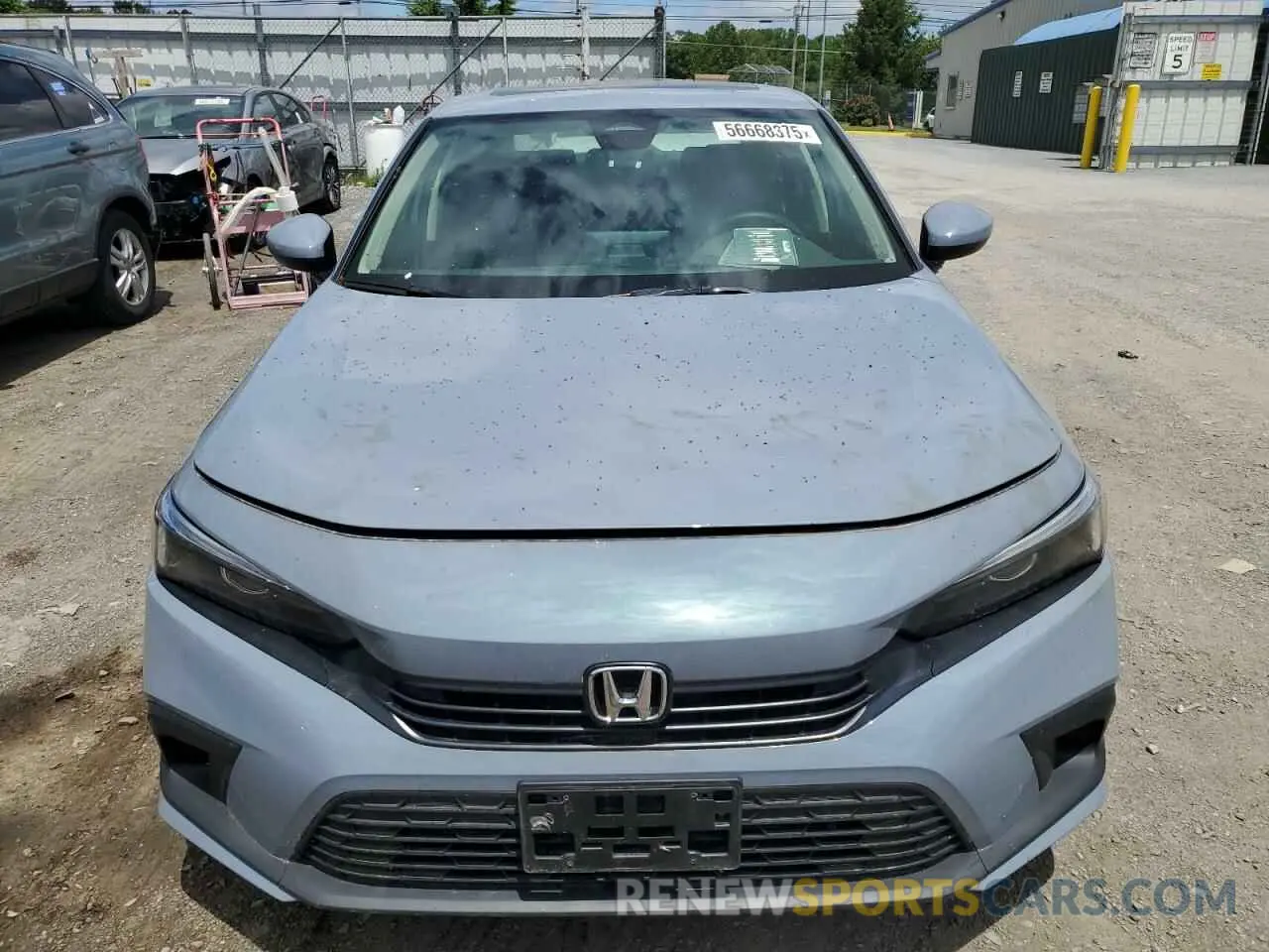5 fotografías del automóvil dañado 2HGFE1F79RH331398 HONDA CIVIC 2024
