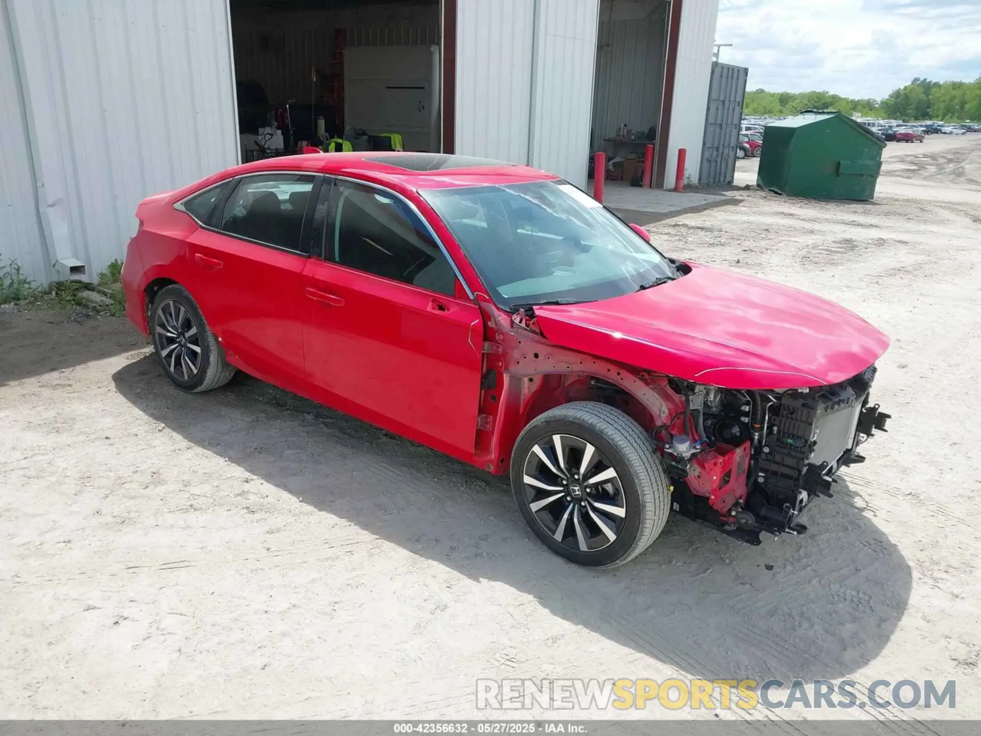 1 fotografías del automóvil dañado 2HGFE1F7XRH314027 HONDA CIVIC 2024