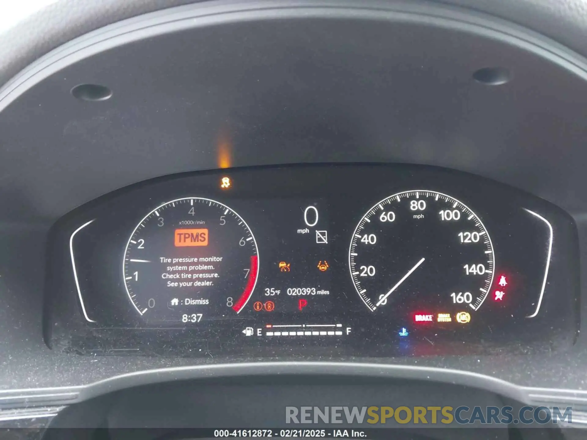 7 fotografías del automóvil dañado 2HGFE1F7XRH319650 HONDA CIVIC 2024