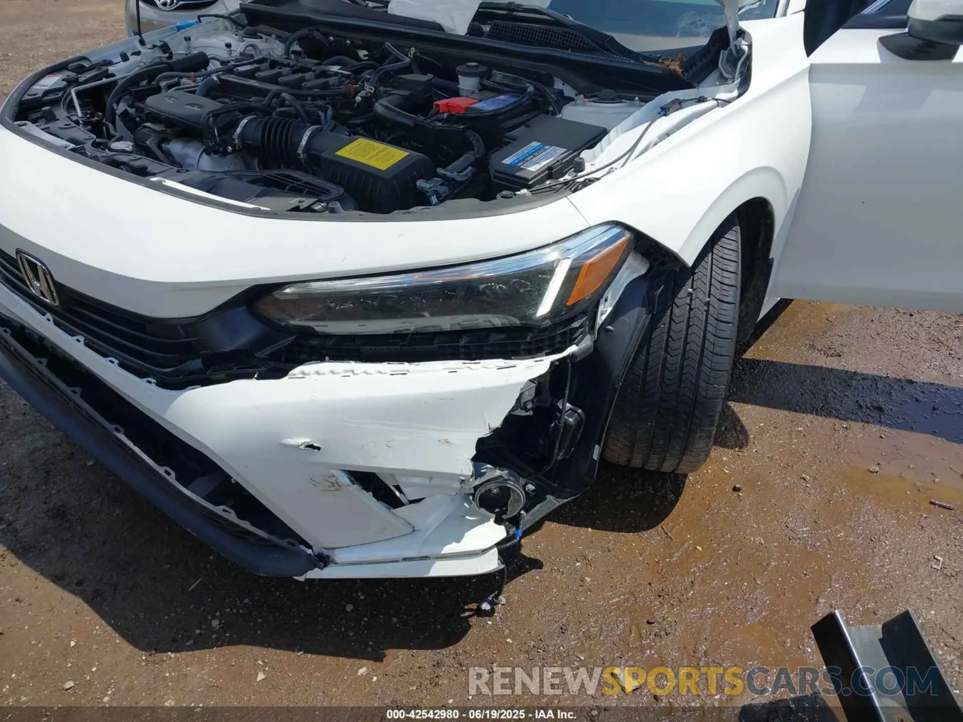 6 fotografías del automóvil dañado 2HGFE1F90RH324471 HONDA CIVIC 2024