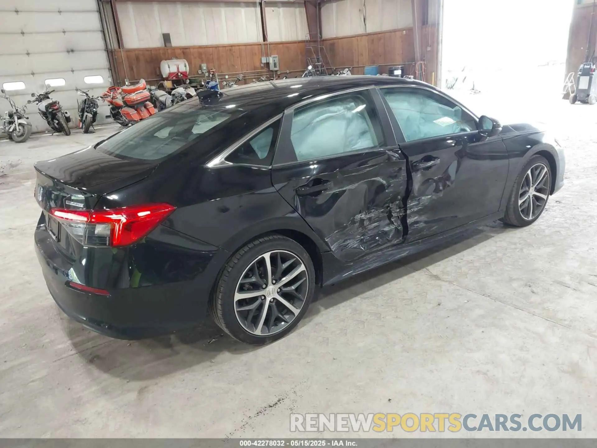 4 fotografías del automóvil dañado 2HGFE1F90RH328603 HONDA CIVIC 2024