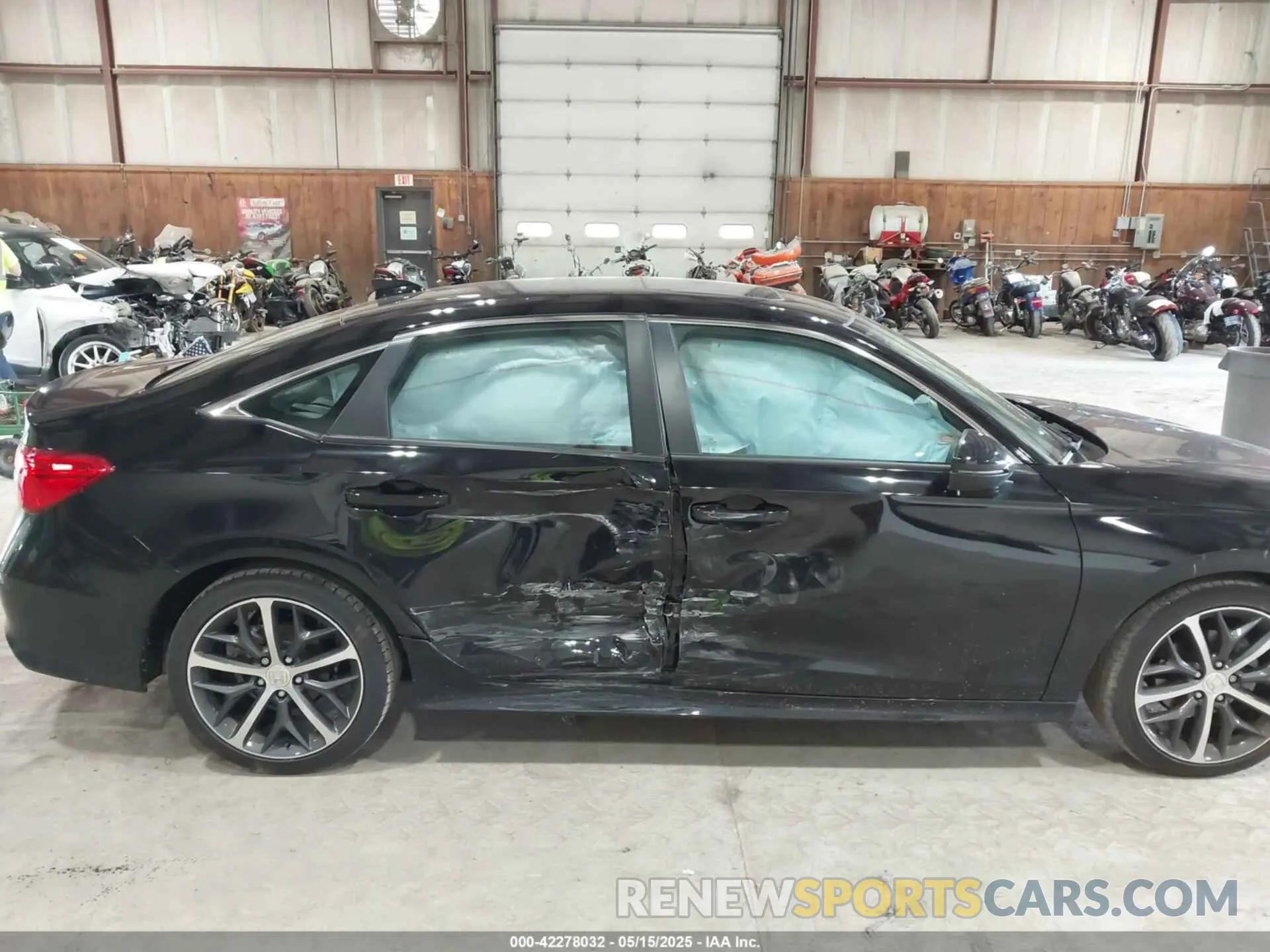 6 fotografías del automóvil dañado 2HGFE1F90RH328603 HONDA CIVIC 2024