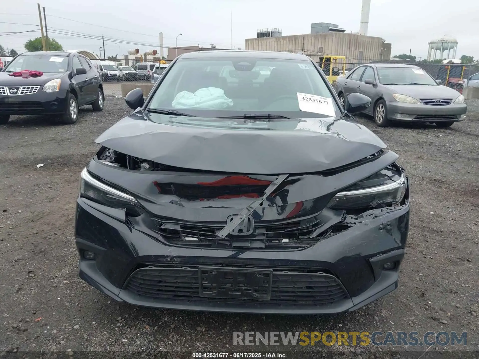 12 fotografías del automóvil dañado 2HGFE1F90RH333297 HONDA CIVIC 2024
