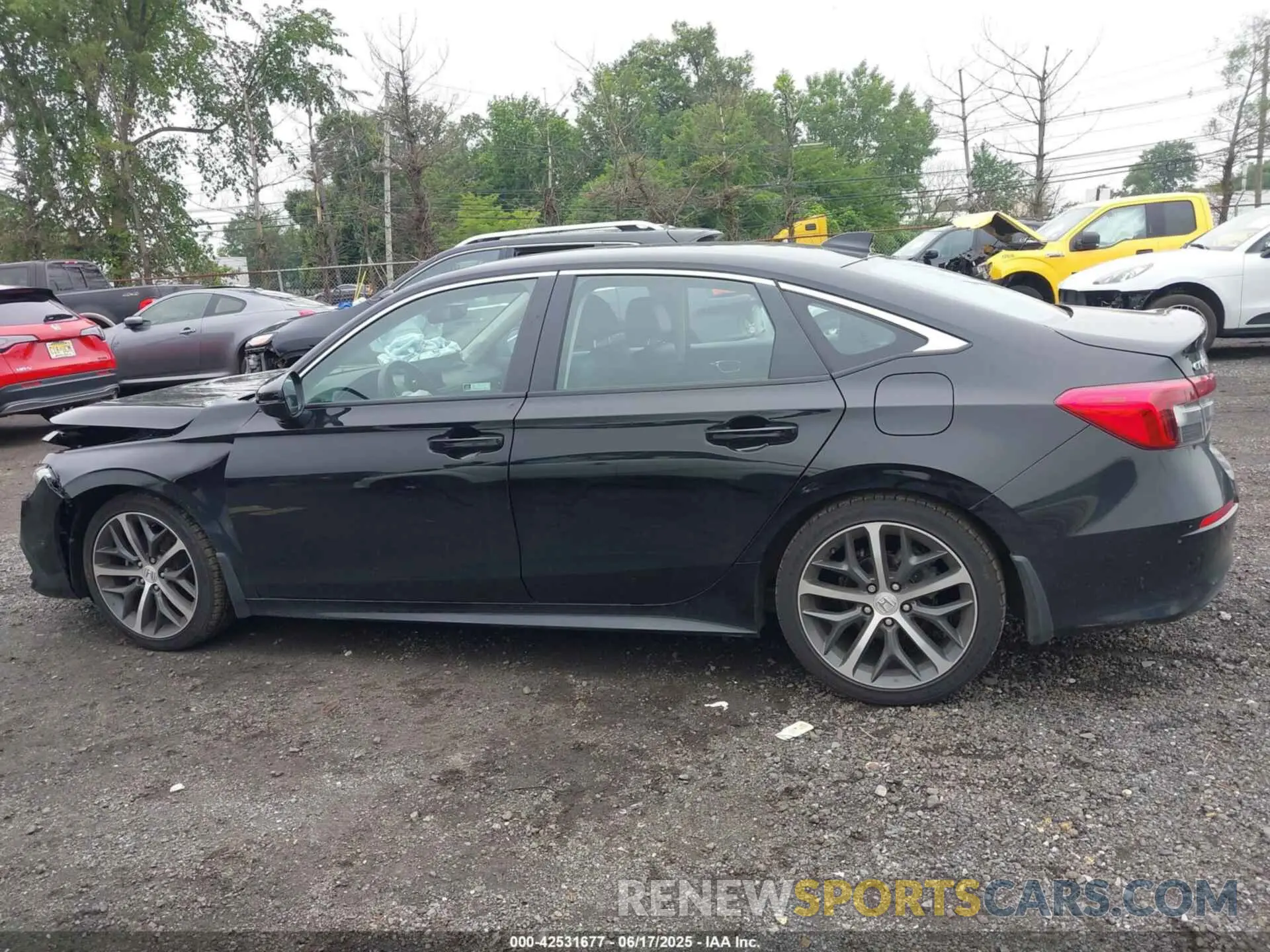 14 fotografías del automóvil dañado 2HGFE1F90RH333297 HONDA CIVIC 2024