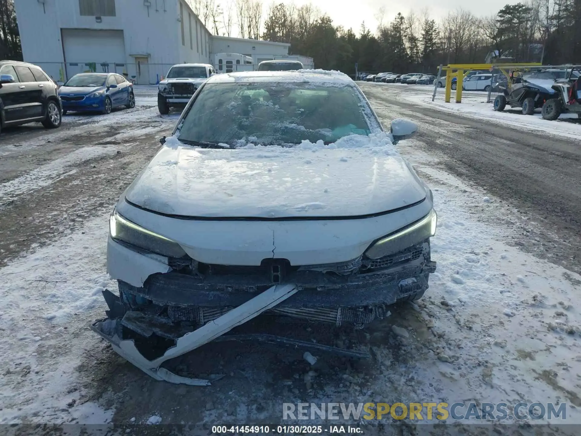 12 fotografías del automóvil dañado 2HGFE1F91RH317514 HONDA CIVIC 2024