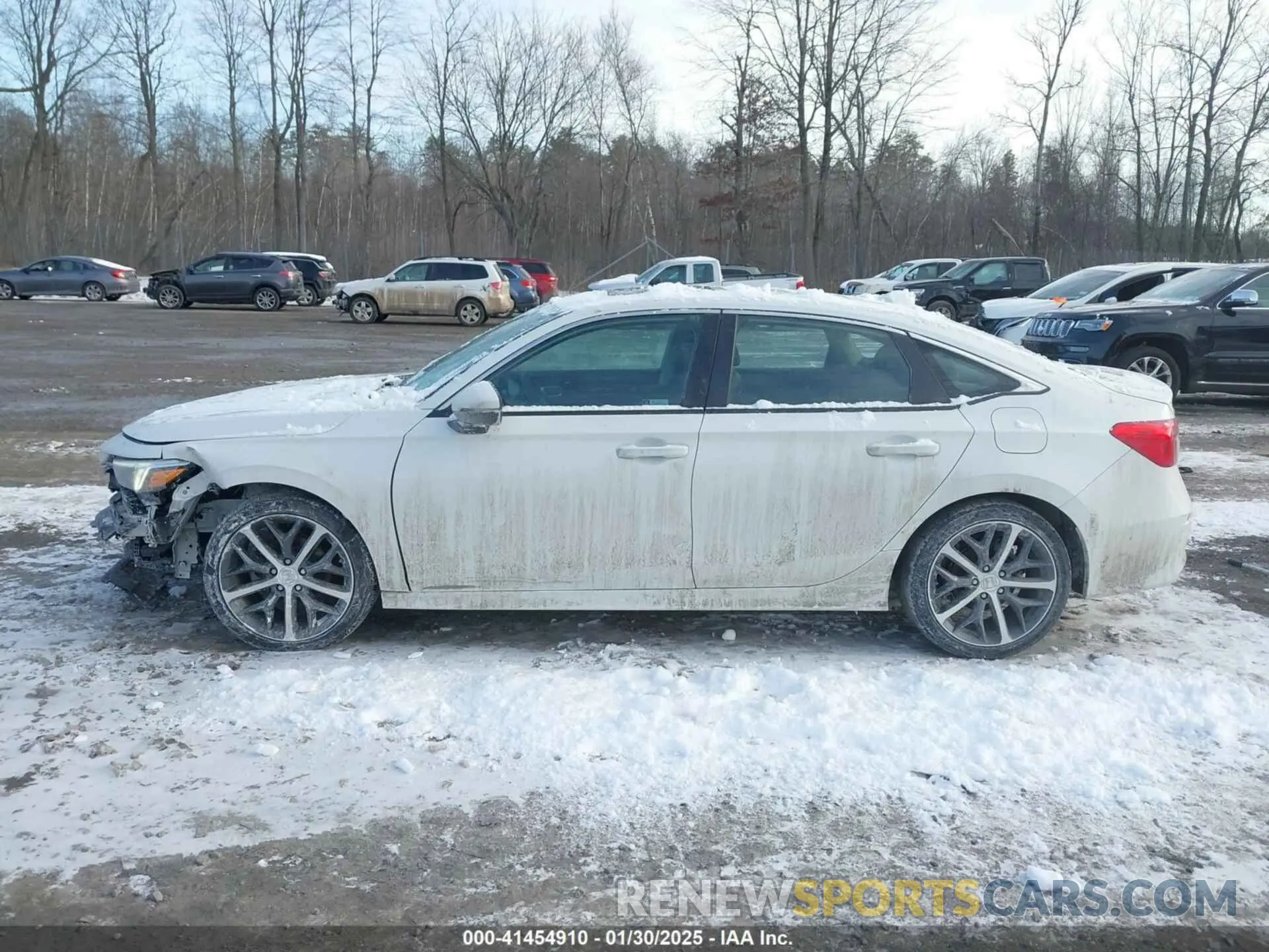 14 fotografías del automóvil dañado 2HGFE1F91RH317514 HONDA CIVIC 2024