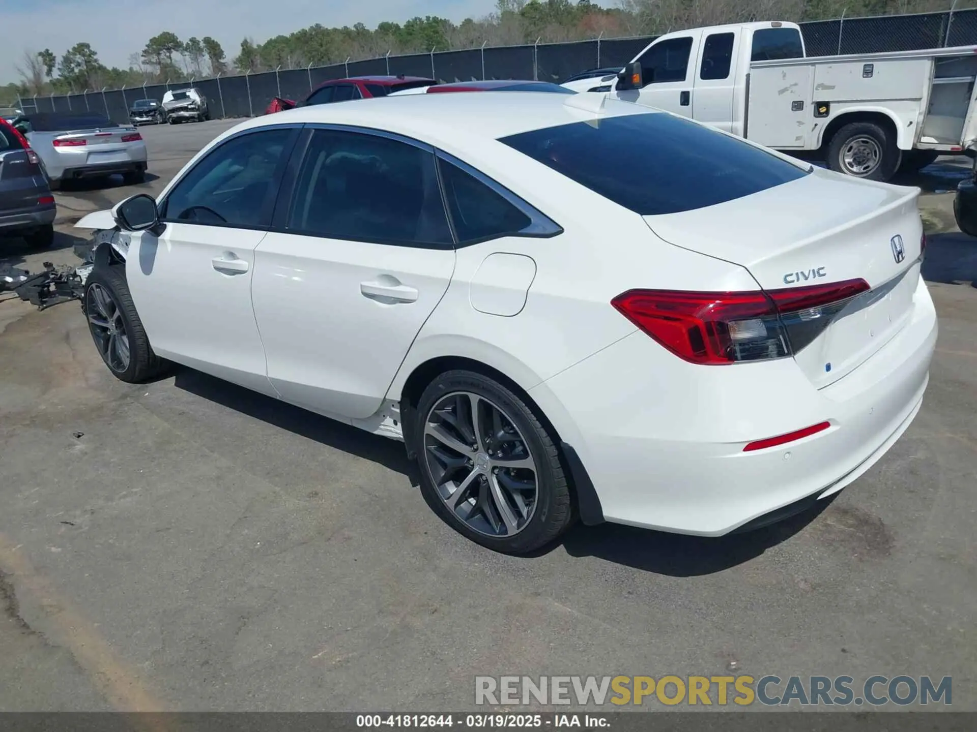 3 fotografías del automóvil dañado 2HGFE1F91RH340825 HONDA CIVIC 2024
