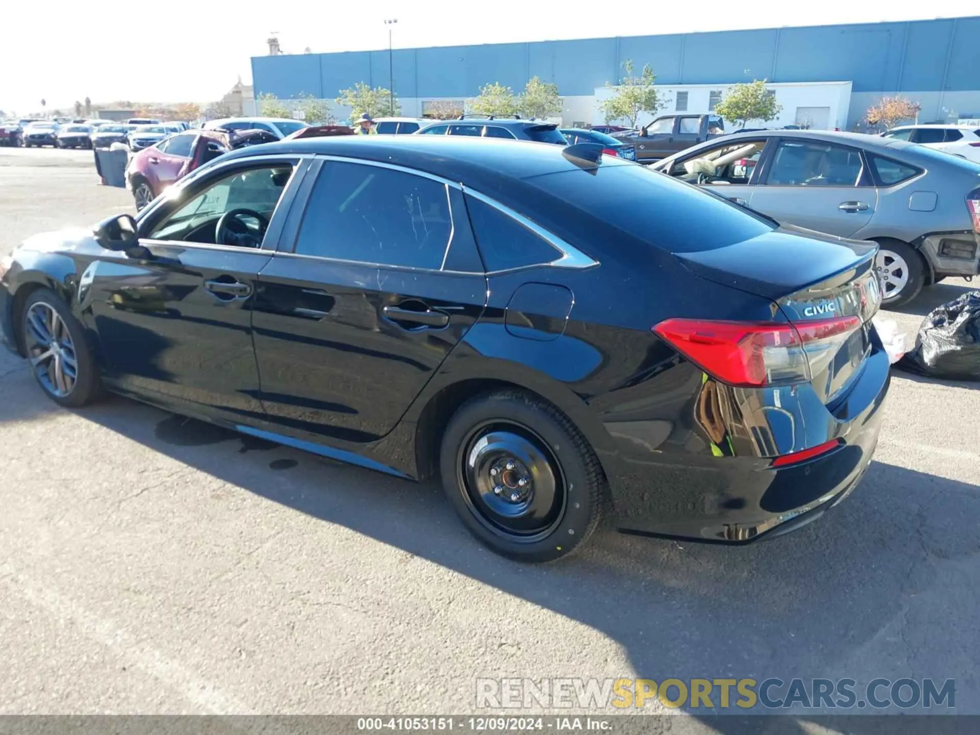 3 fotografías del automóvil dañado 2HGFE1F92RH300138 HONDA CIVIC 2024