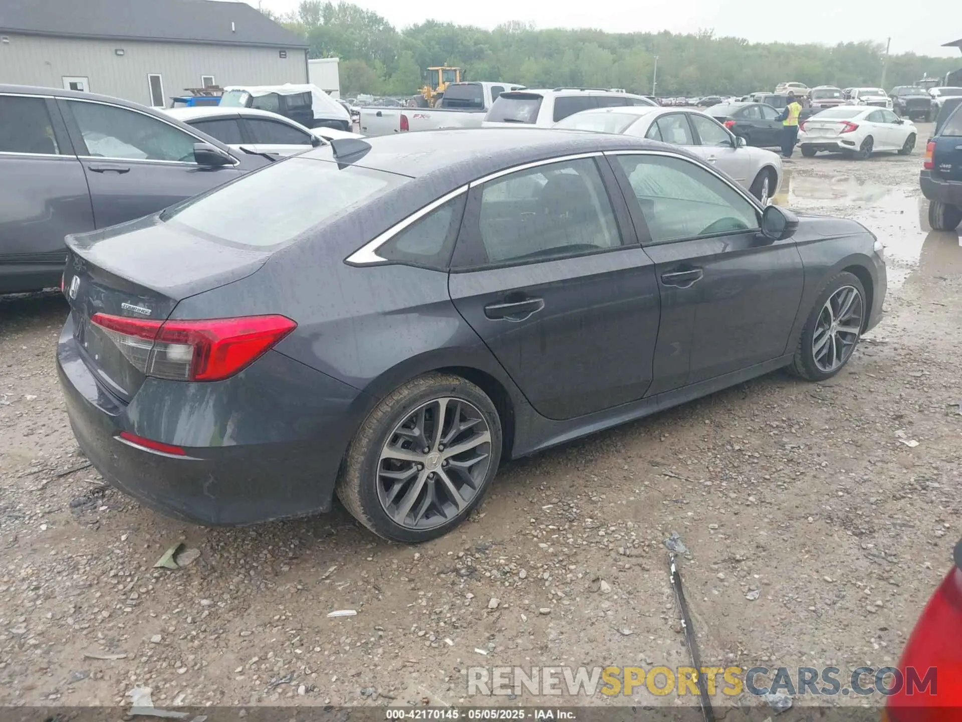 4 fotografías del automóvil dañado 2HGFE1F92RH300270 HONDA CIVIC 2024