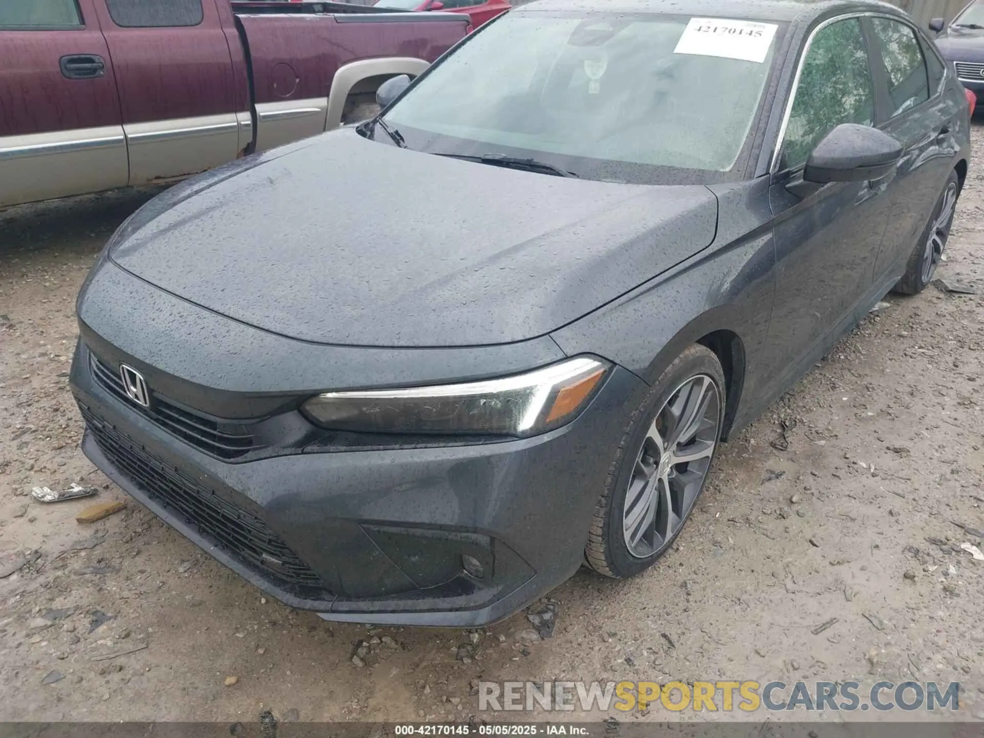 6 fotografías del automóvil dañado 2HGFE1F92RH300270 HONDA CIVIC 2024