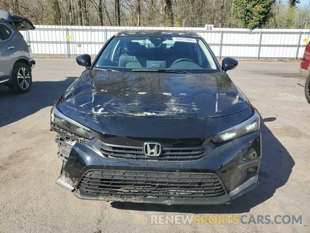 5 fotografías del automóvil dañado 2HGFE1F92RH337092 HONDA CIVIC 2024