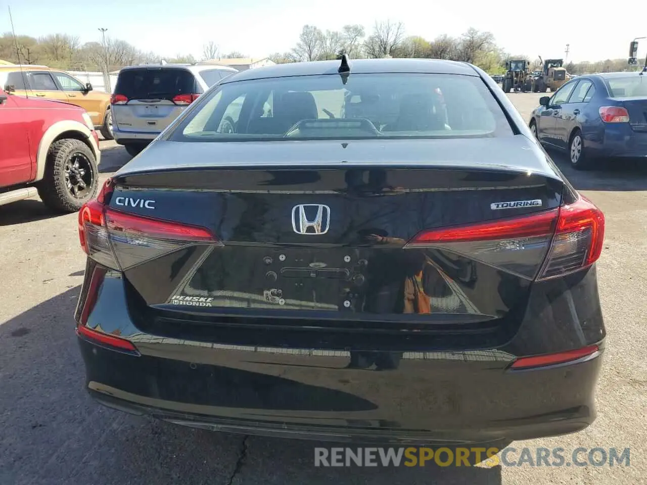 6 fotografías del automóvil dañado 2HGFE1F92RH337092 HONDA CIVIC 2024