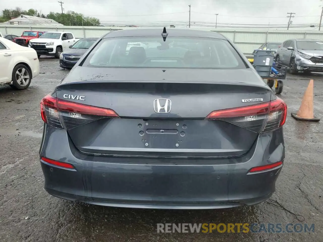 6 fotografías del automóvil dañado 2HGFE1F93RH324321 HONDA CIVIC 2024