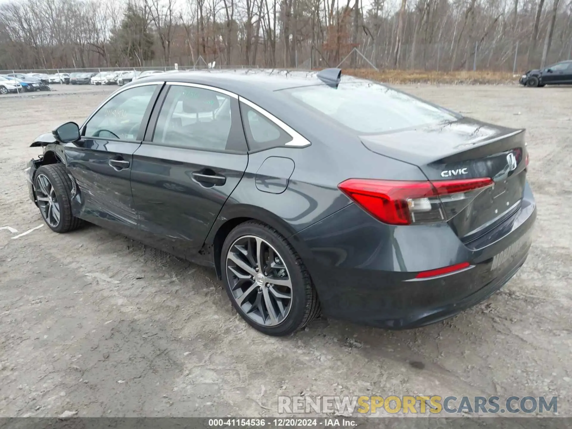 3 fotografías del automóvil dañado 2HGFE1F93RH327073 HONDA CIVIC 2024