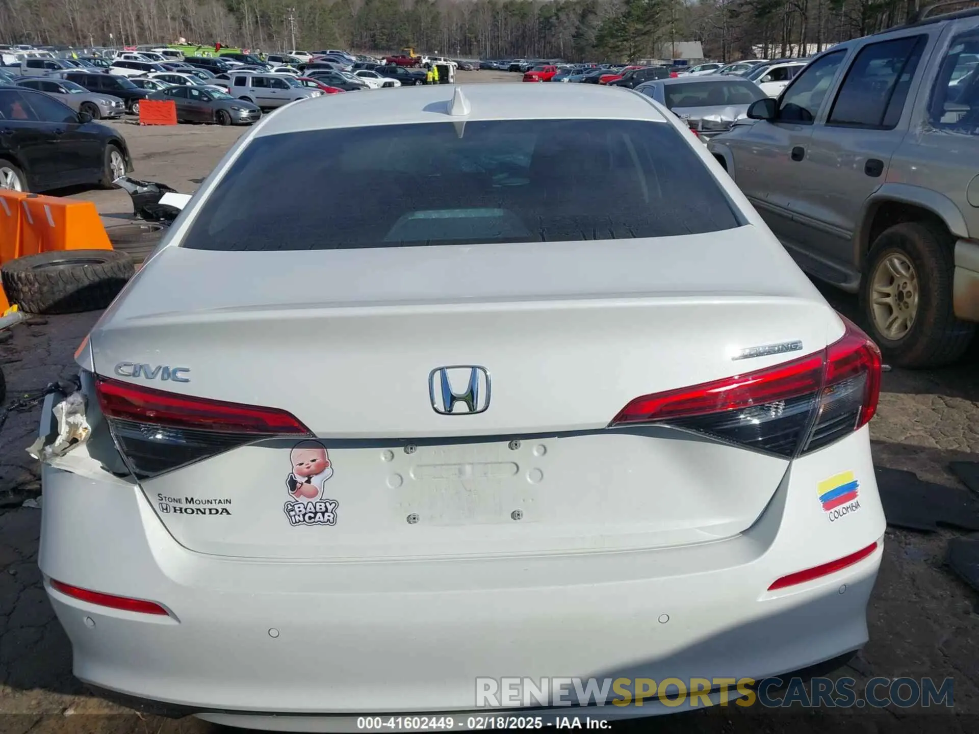 16 fotografías del automóvil dañado 2HGFE1F93RH328739 HONDA CIVIC 2024