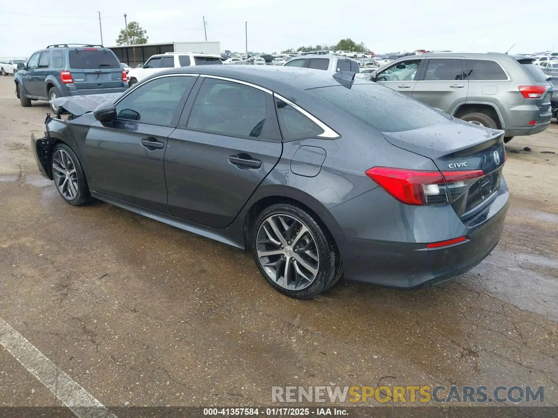 3 fotografías del automóvil dañado 2HGFE1F93RH333844 HONDA CIVIC 2024
