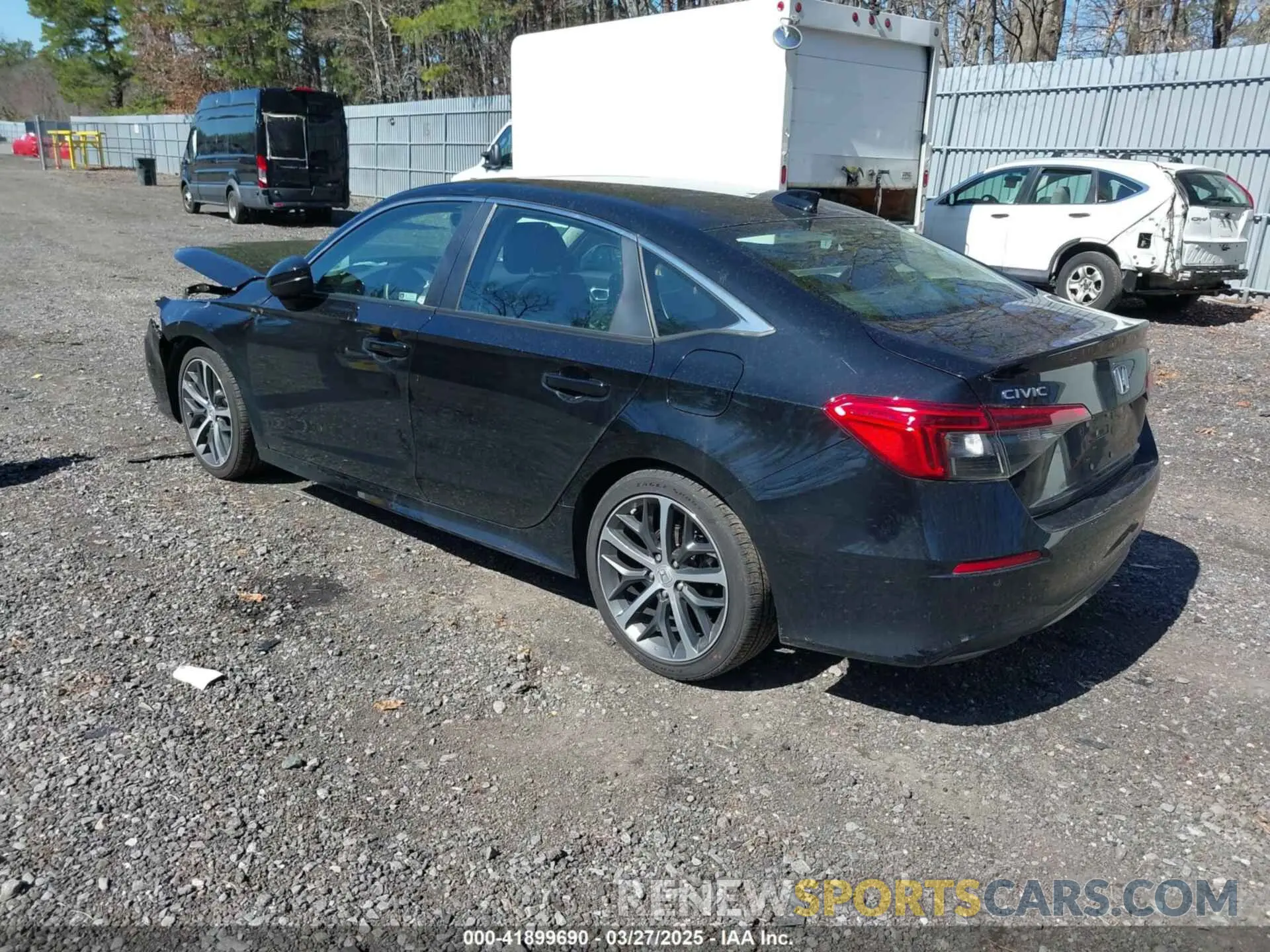 3 fotografías del automóvil dañado 2HGFE1F94RH301789 HONDA CIVIC 2024