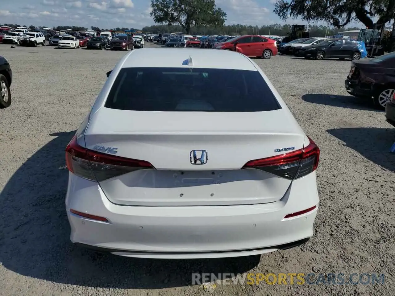 6 fotografías del automóvil dañado 2HGFE1F94RH307950 HONDA CIVIC 2024