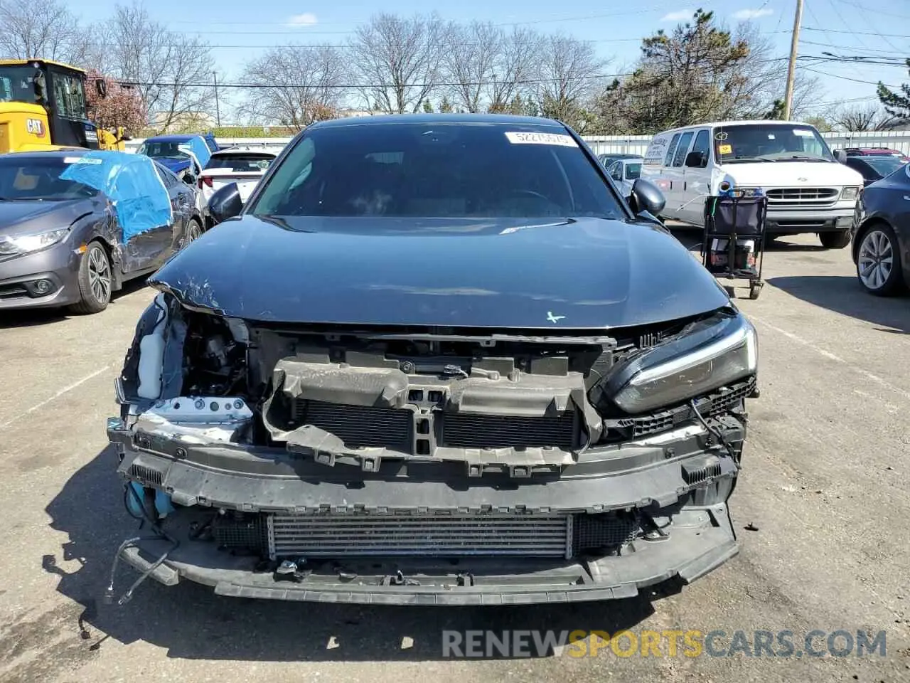 5 fotografías del automóvil dañado 2HGFE1F96RH316293 HONDA CIVIC 2024