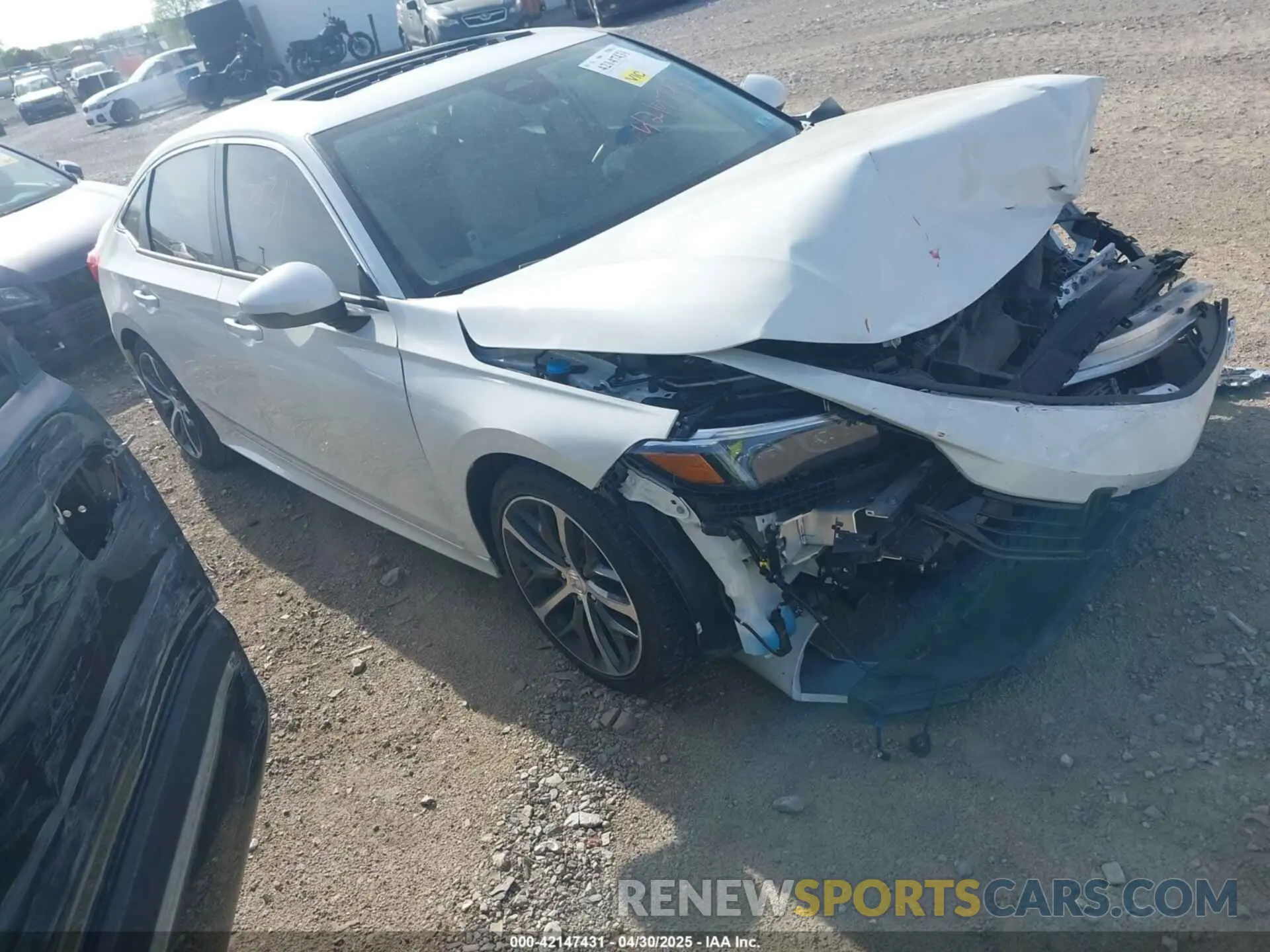 1 fotografías del automóvil dañado 2HGFE1F96RH323745 HONDA CIVIC 2024