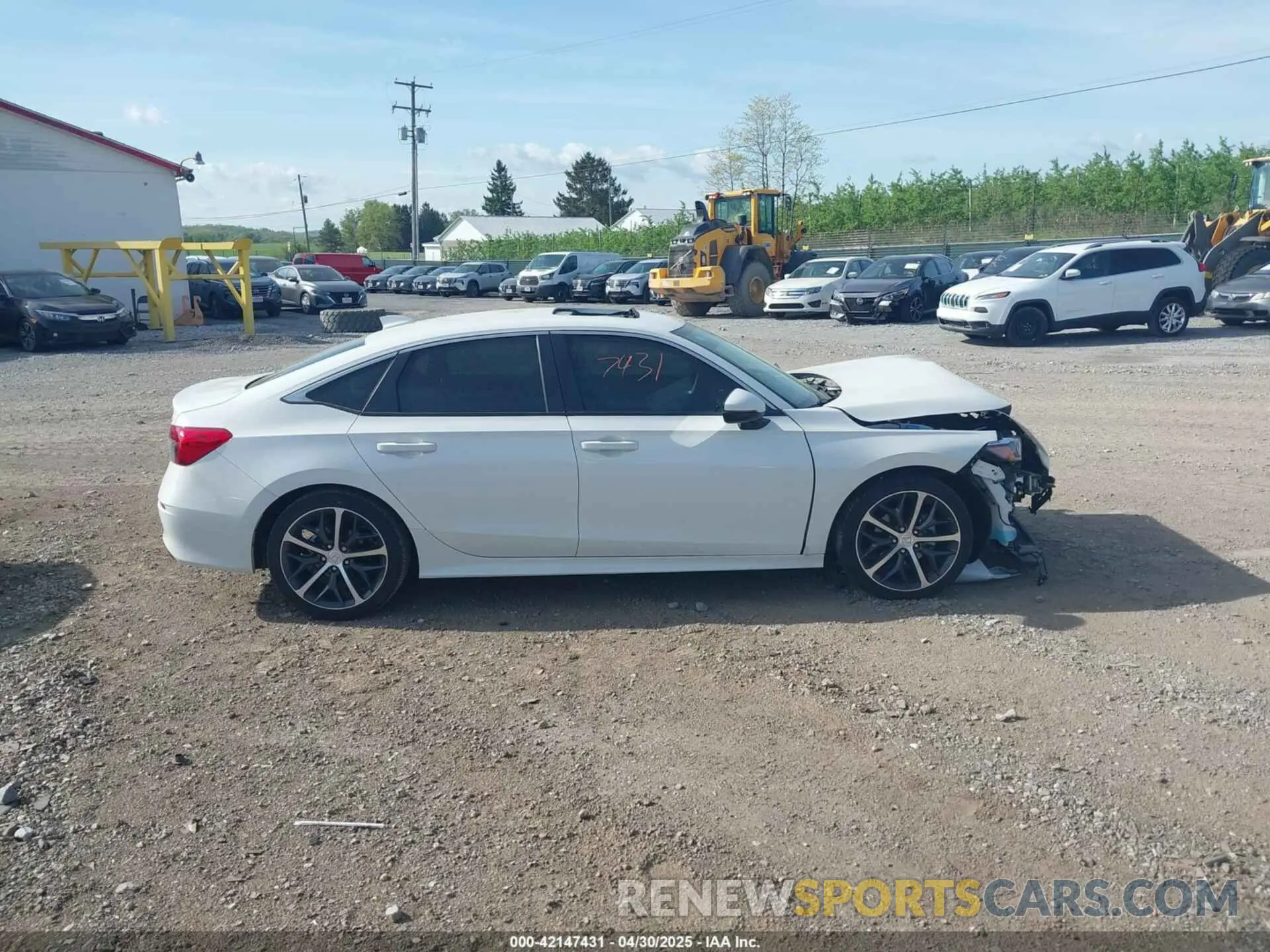 13 fotografías del automóvil dañado 2HGFE1F96RH323745 HONDA CIVIC 2024