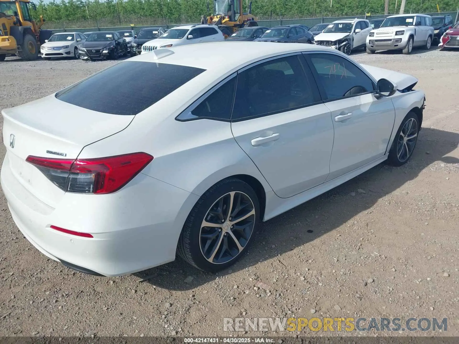 4 fotografías del automóvil dañado 2HGFE1F96RH323745 HONDA CIVIC 2024