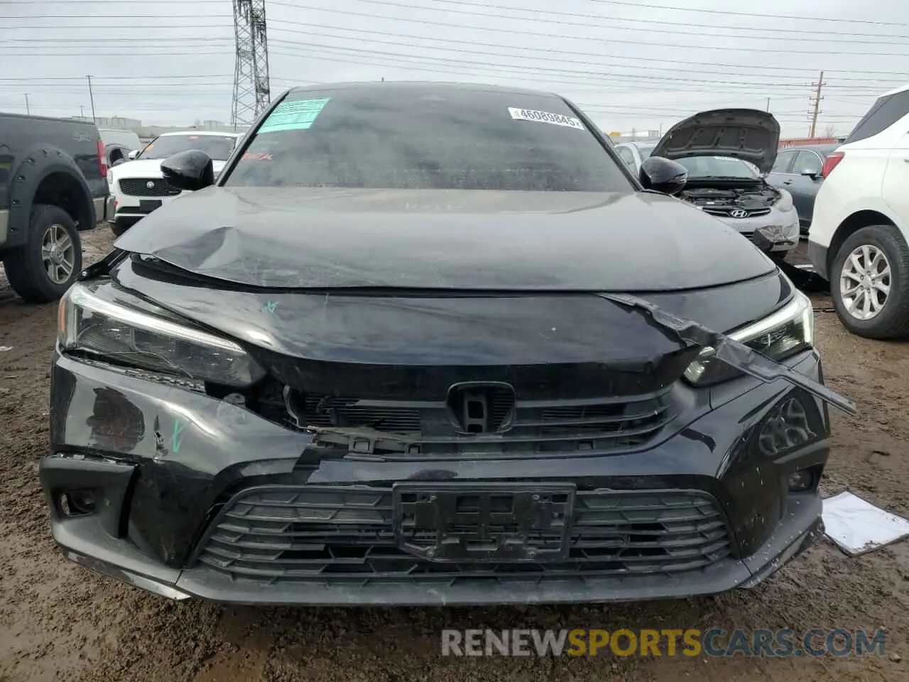 5 fotografías del automóvil dañado 2HGFE1F96RH325737 HONDA CIVIC 2024