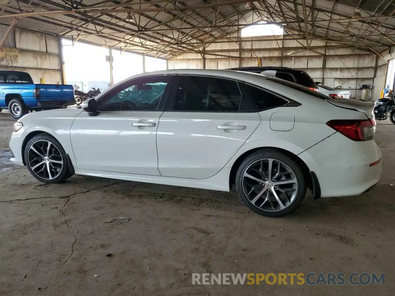 2 fotografías del automóvil dañado 2HGFE1F96RH328122 HONDA CIVIC 2024