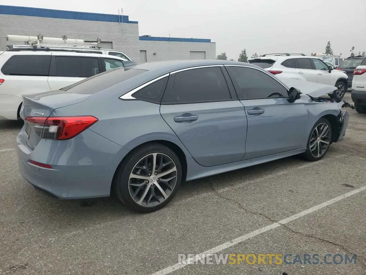 3 fotografías del automóvil dañado 2HGFE1F97RH306520 HONDA CIVIC 2024