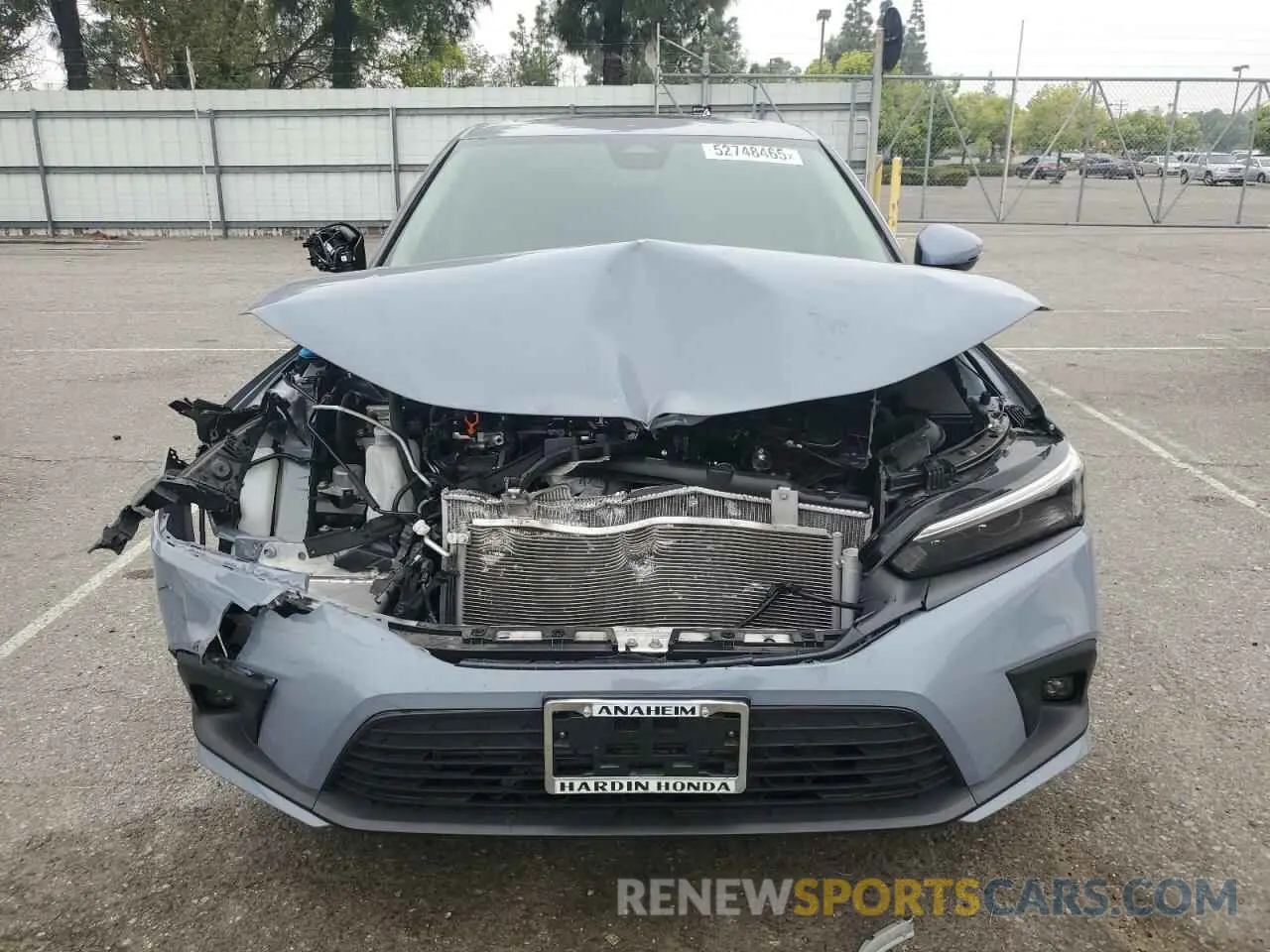 5 fotografías del automóvil dañado 2HGFE1F97RH306520 HONDA CIVIC 2024