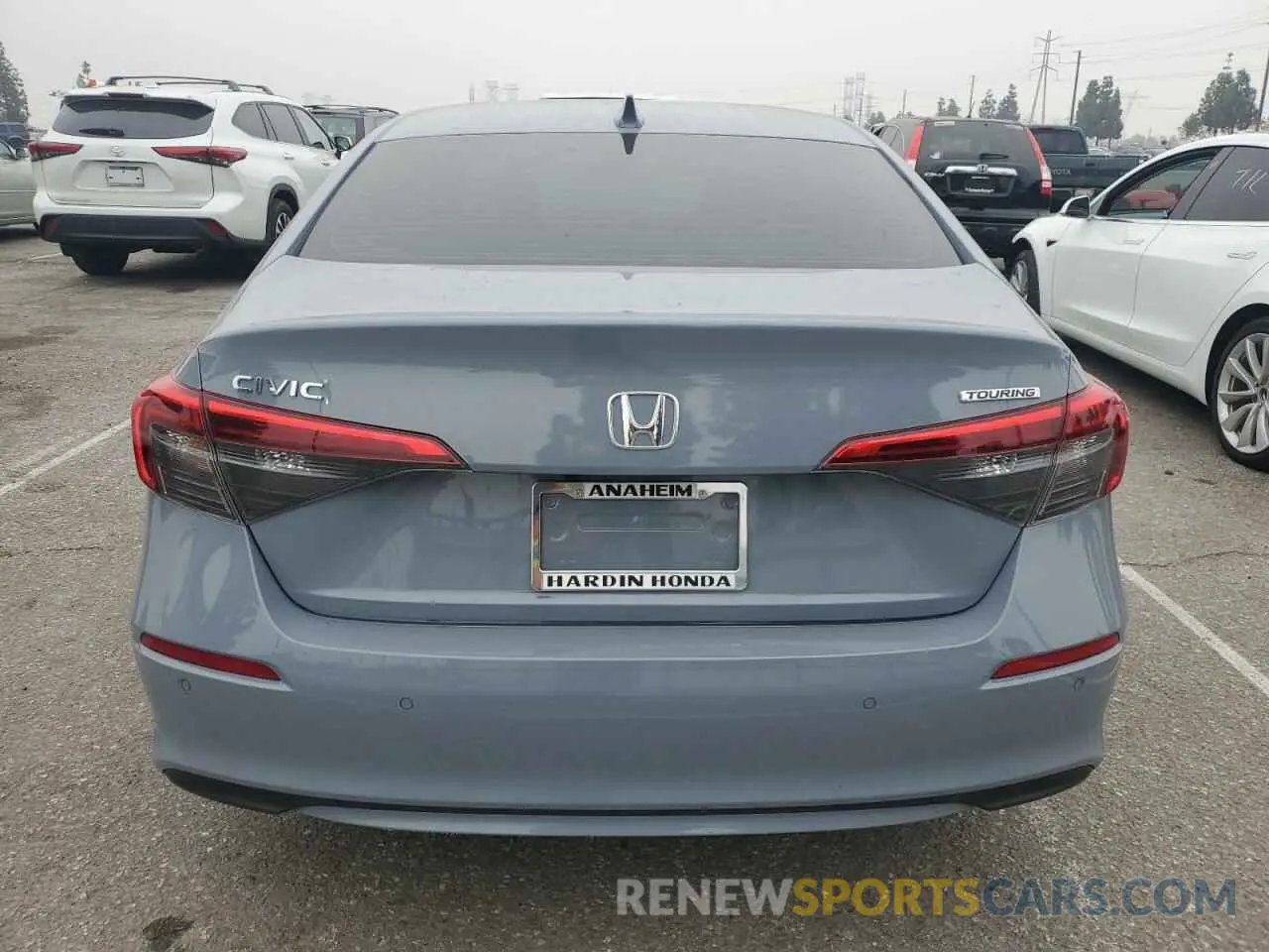 6 fotografías del automóvil dañado 2HGFE1F97RH306520 HONDA CIVIC 2024