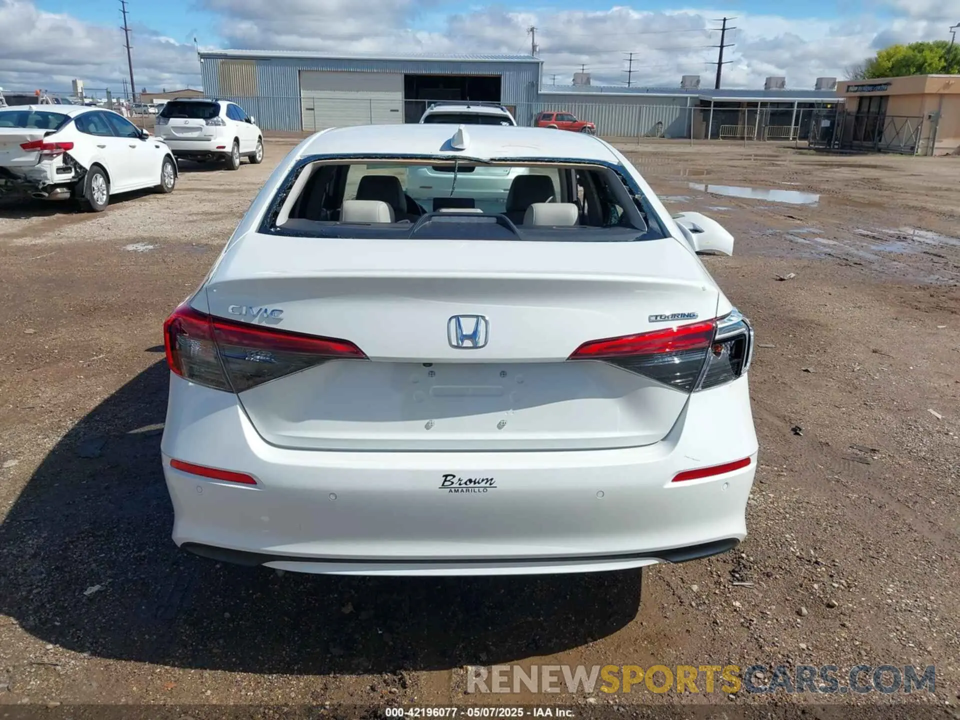 16 fotografías del automóvil dañado 2HGFE1F97RH315587 HONDA CIVIC 2024