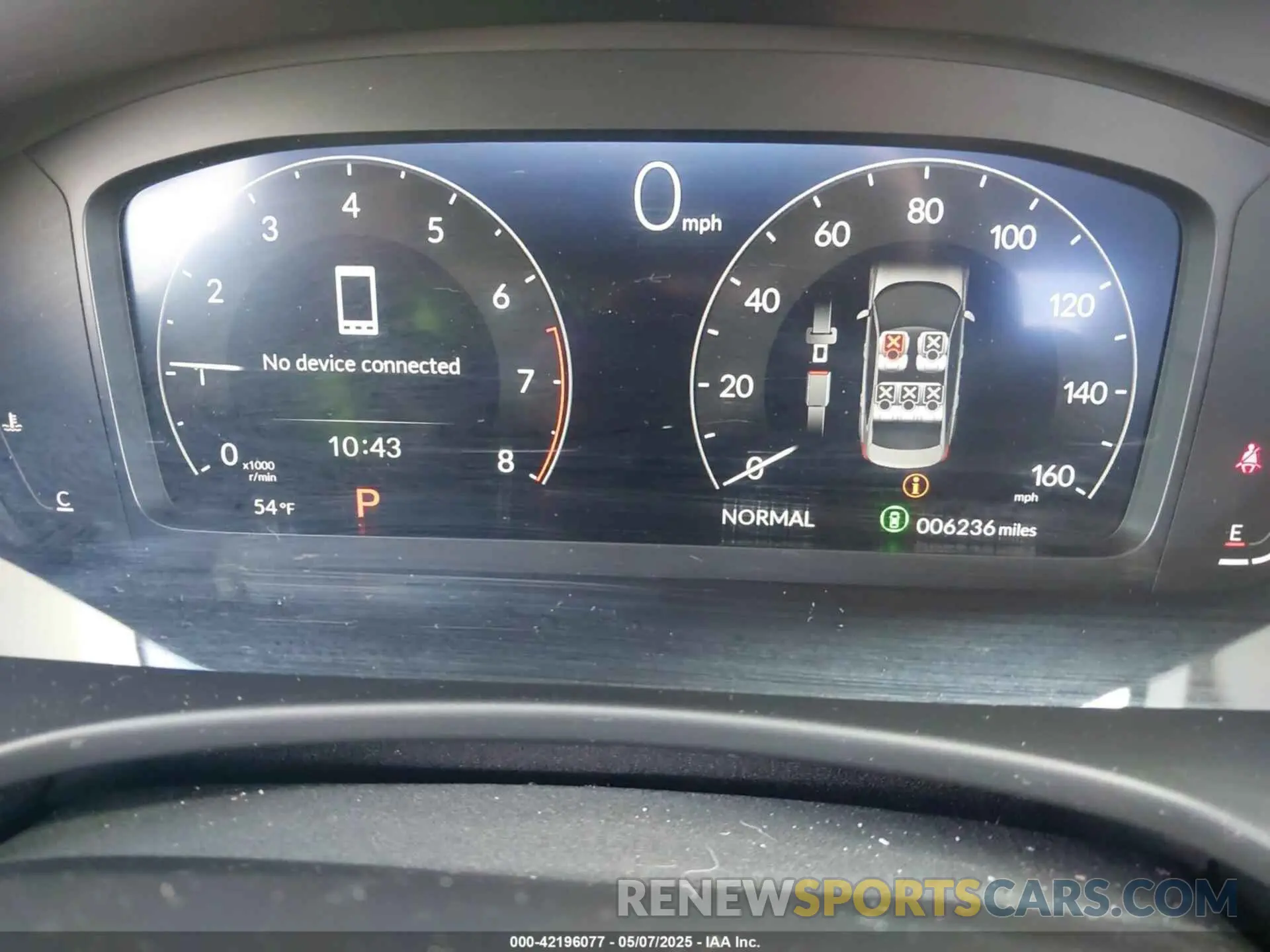 7 fotografías del automóvil dañado 2HGFE1F97RH315587 HONDA CIVIC 2024