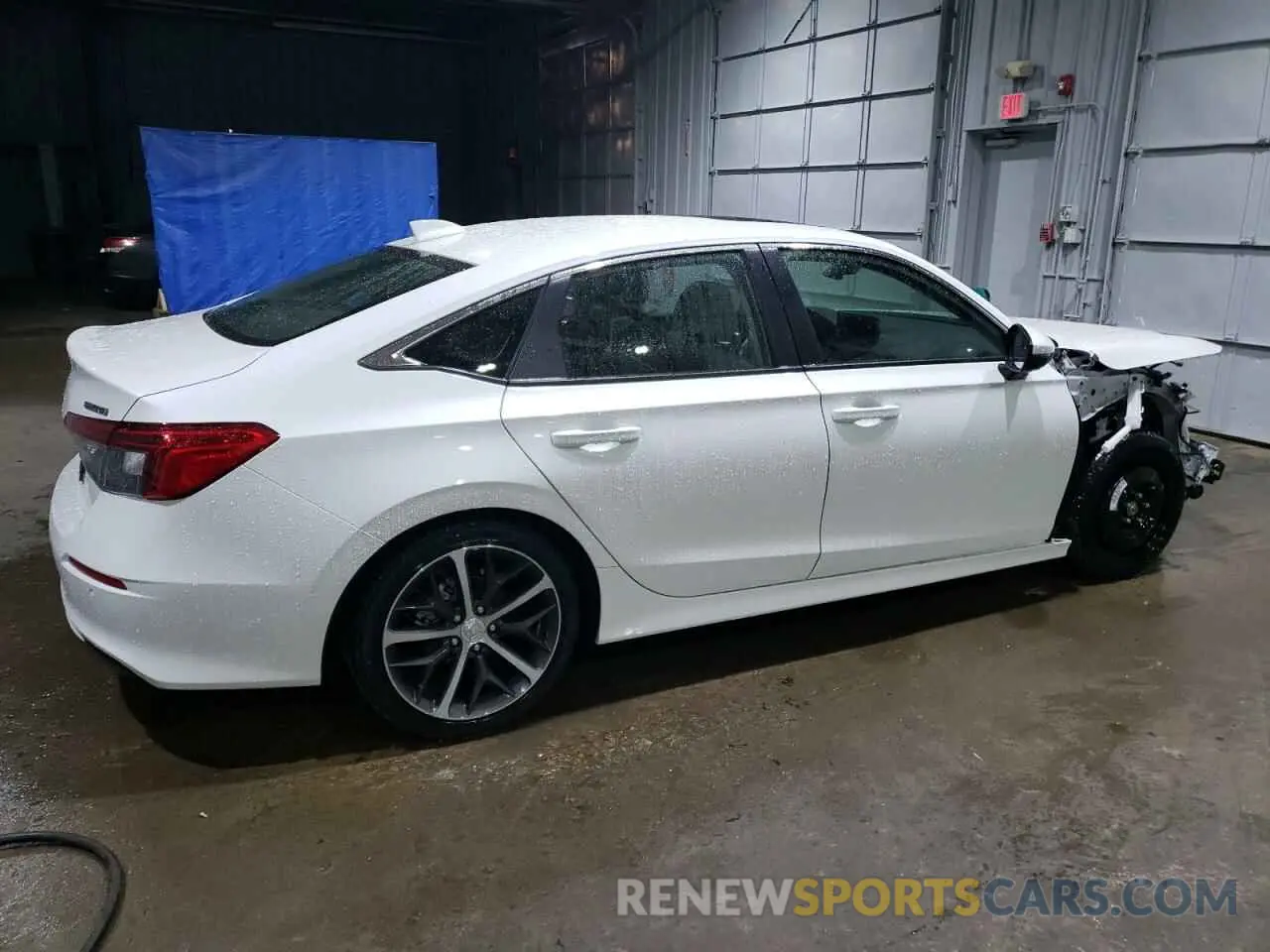 3 fotografías del automóvil dañado 2HGFE1F97RH317145 HONDA CIVIC 2024