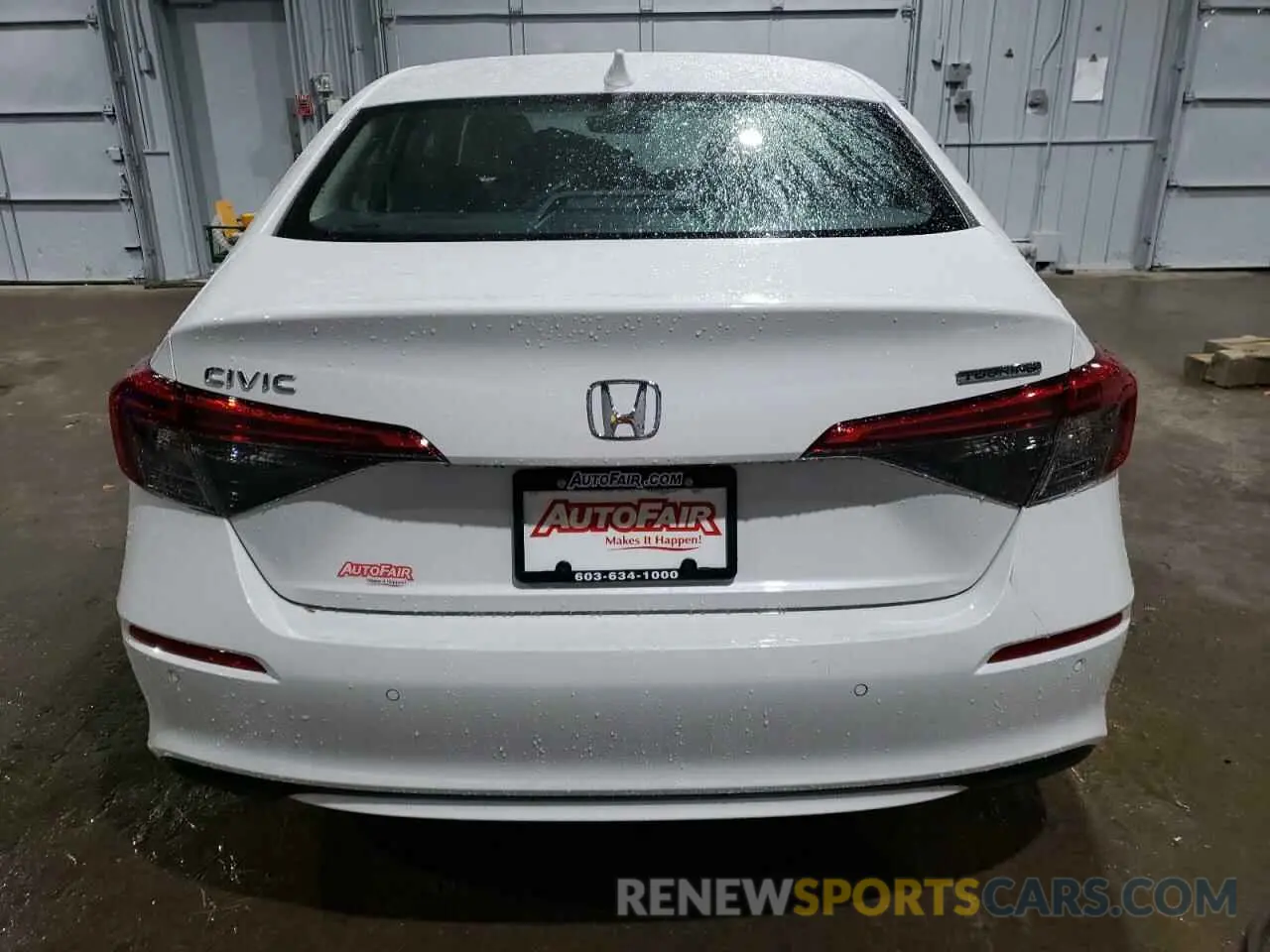 6 fotografías del automóvil dañado 2HGFE1F97RH317145 HONDA CIVIC 2024