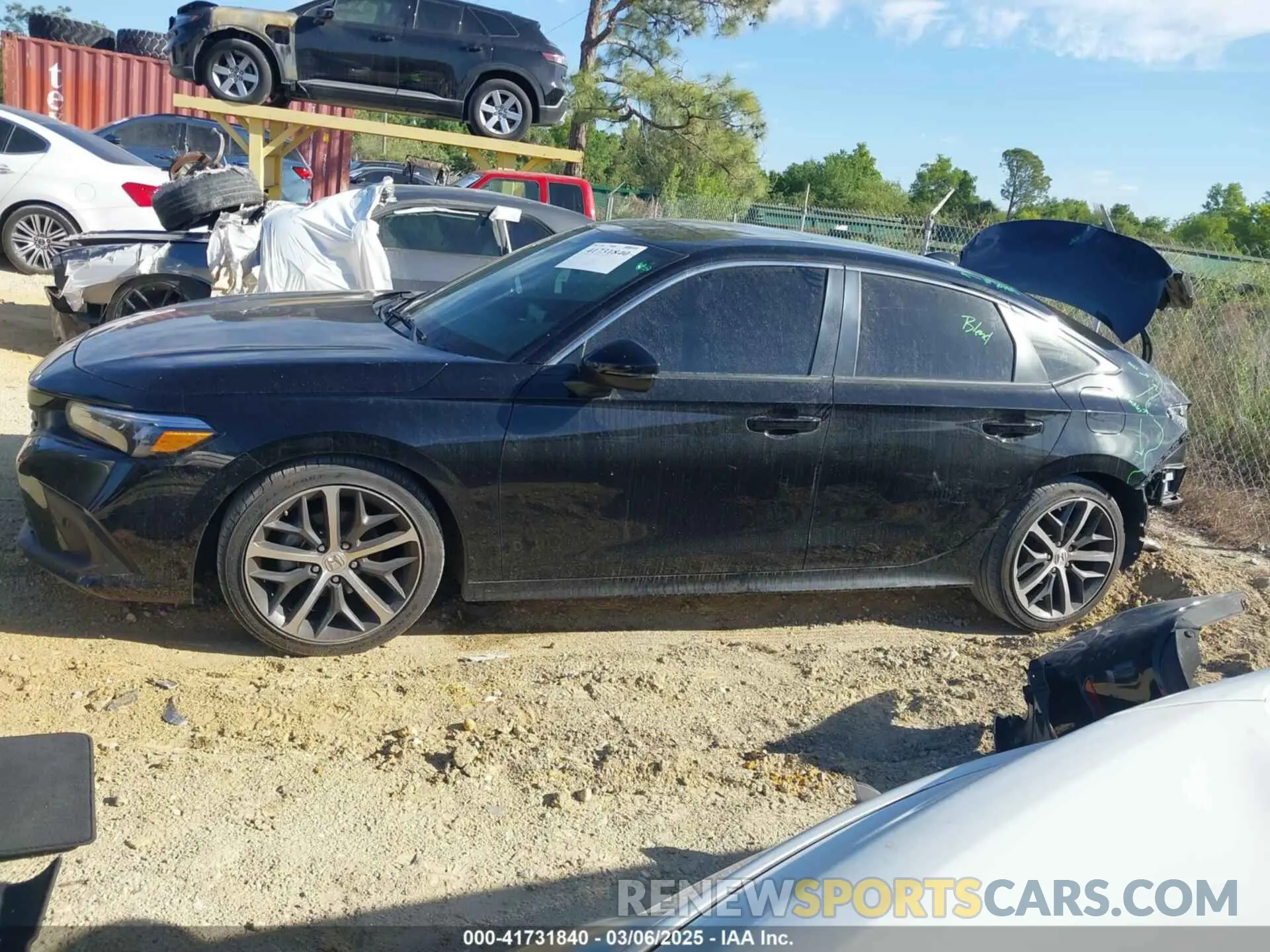15 fotografías del automóvil dañado 2HGFE1F99RH315705 HONDA CIVIC 2024