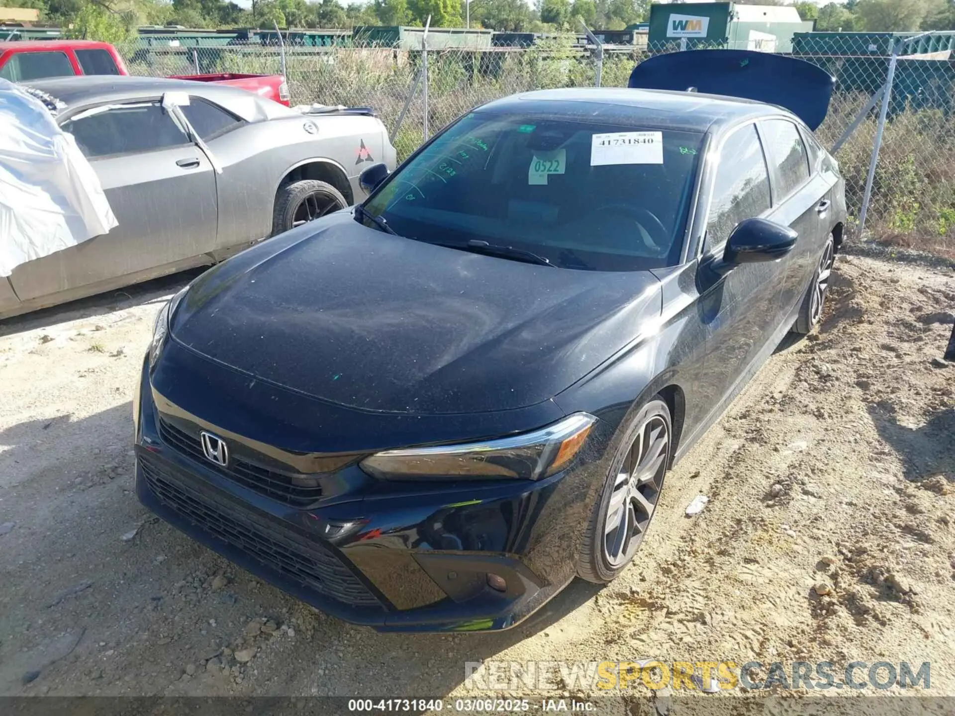 2 fotografías del automóvil dañado 2HGFE1F99RH315705 HONDA CIVIC 2024