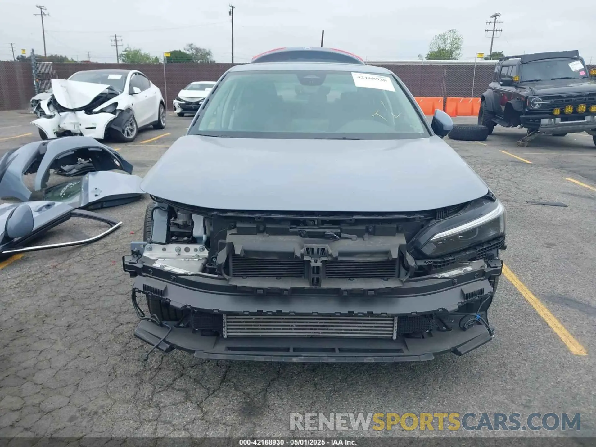 13 fotografías del automóvil dañado 2HGFE1F99RH320953 HONDA CIVIC 2024