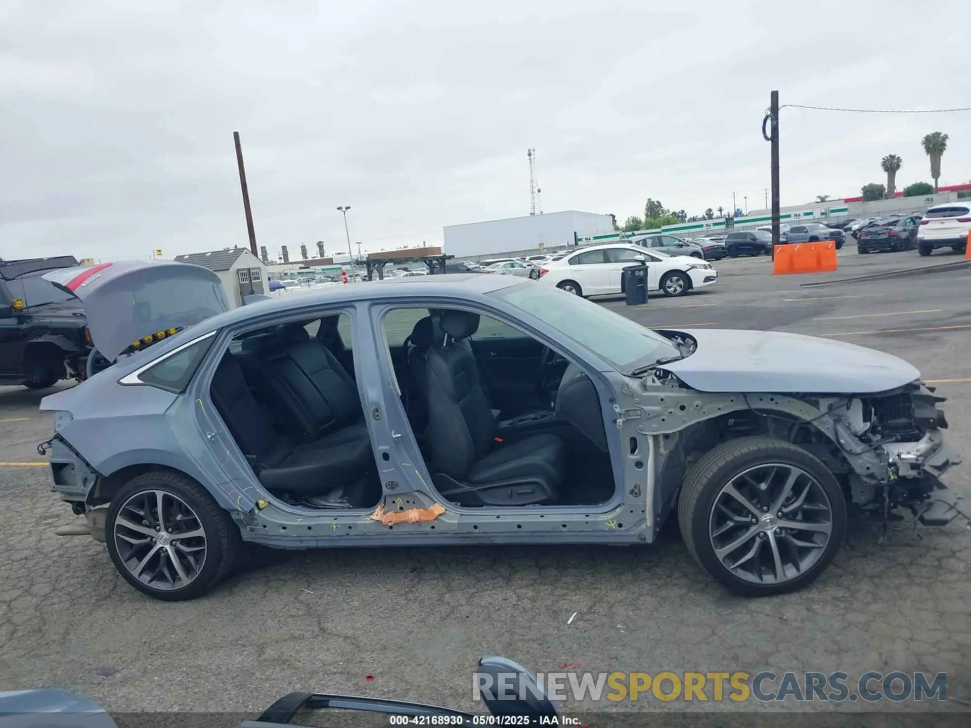 14 fotografías del automóvil dañado 2HGFE1F99RH320953 HONDA CIVIC 2024