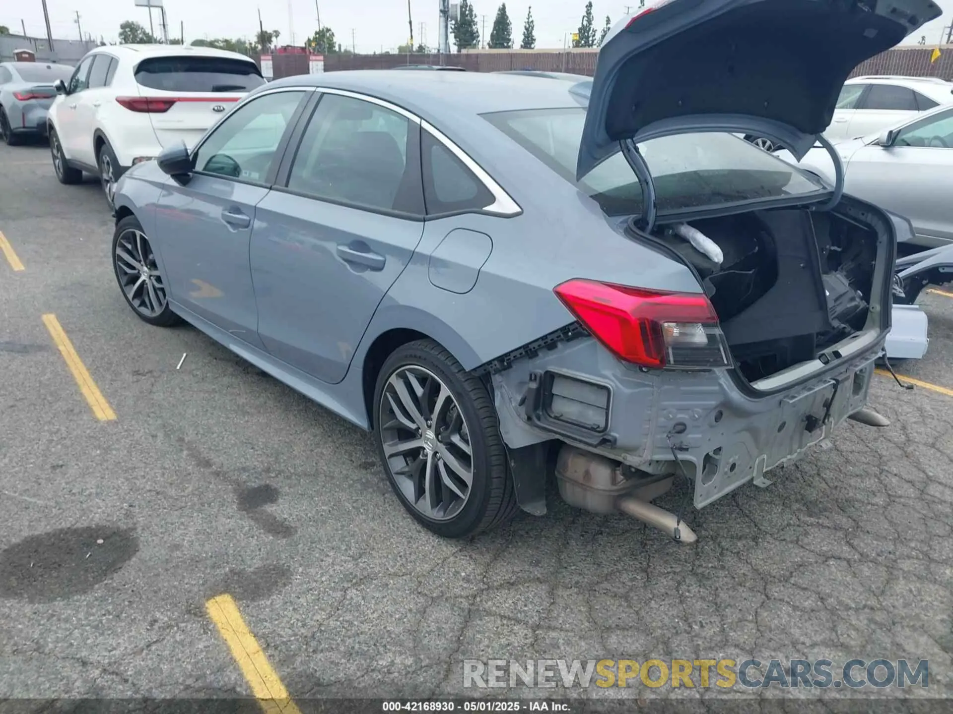 3 fotografías del automóvil dañado 2HGFE1F99RH320953 HONDA CIVIC 2024