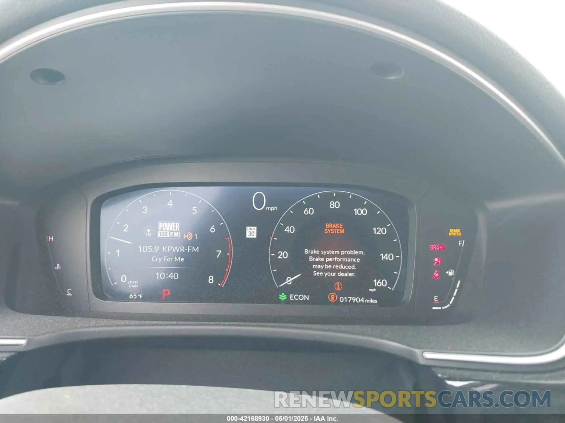 7 fotografías del automóvil dañado 2HGFE1F99RH320953 HONDA CIVIC 2024