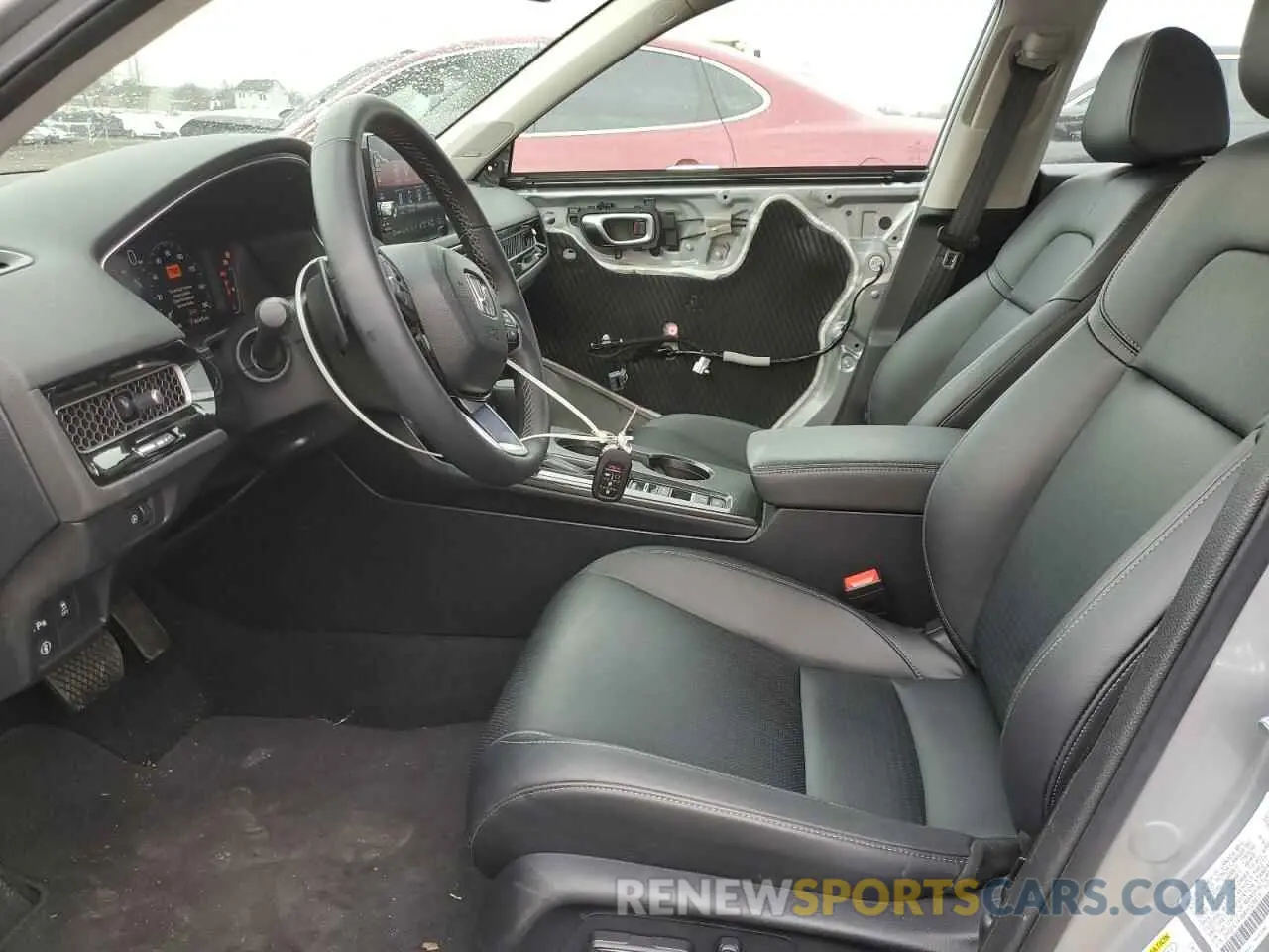 7 fotografías del automóvil dañado 2HGFE1F99RH329619 HONDA CIVIC 2024