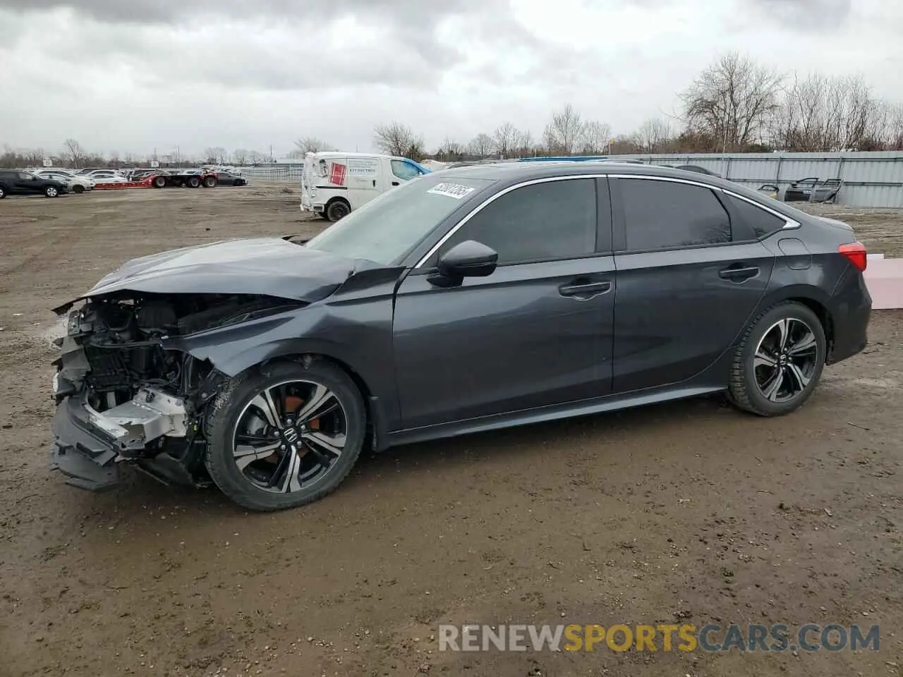 1 fotografías del automóvil dañado 2HGFE1F9XRH002999 HONDA CIVIC 2024