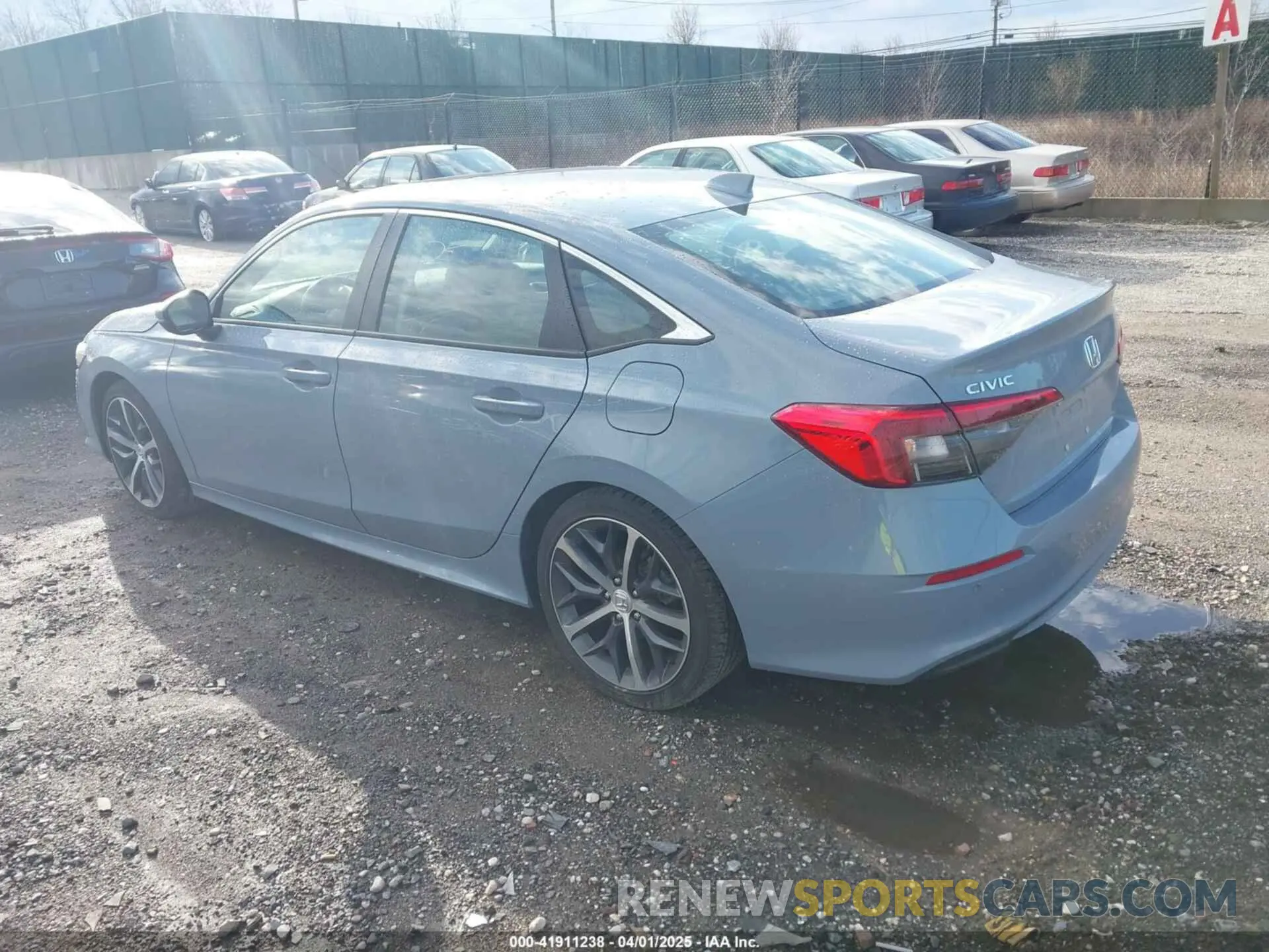 3 fotografías del automóvil dañado 2HGFE1F9XRH319424 HONDA CIVIC 2024