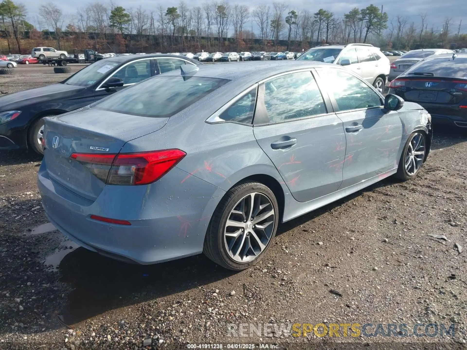 4 fotografías del automóvil dañado 2HGFE1F9XRH319424 HONDA CIVIC 2024