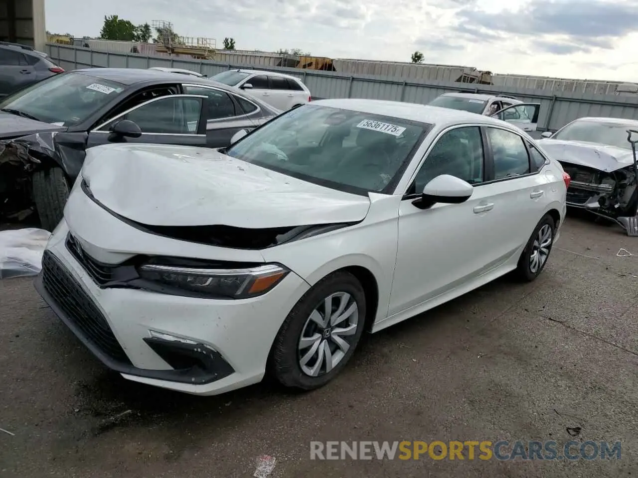 1 fotografías del automóvil dañado 2HGFE2F20RH575676 HONDA CIVIC 2024