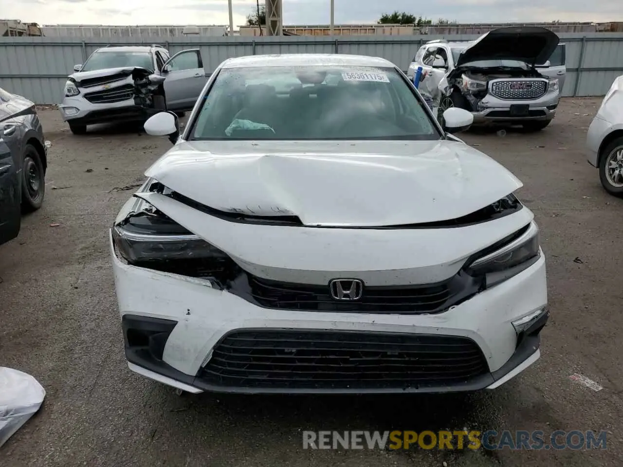 5 fotografías del automóvil dañado 2HGFE2F20RH575676 HONDA CIVIC 2024
