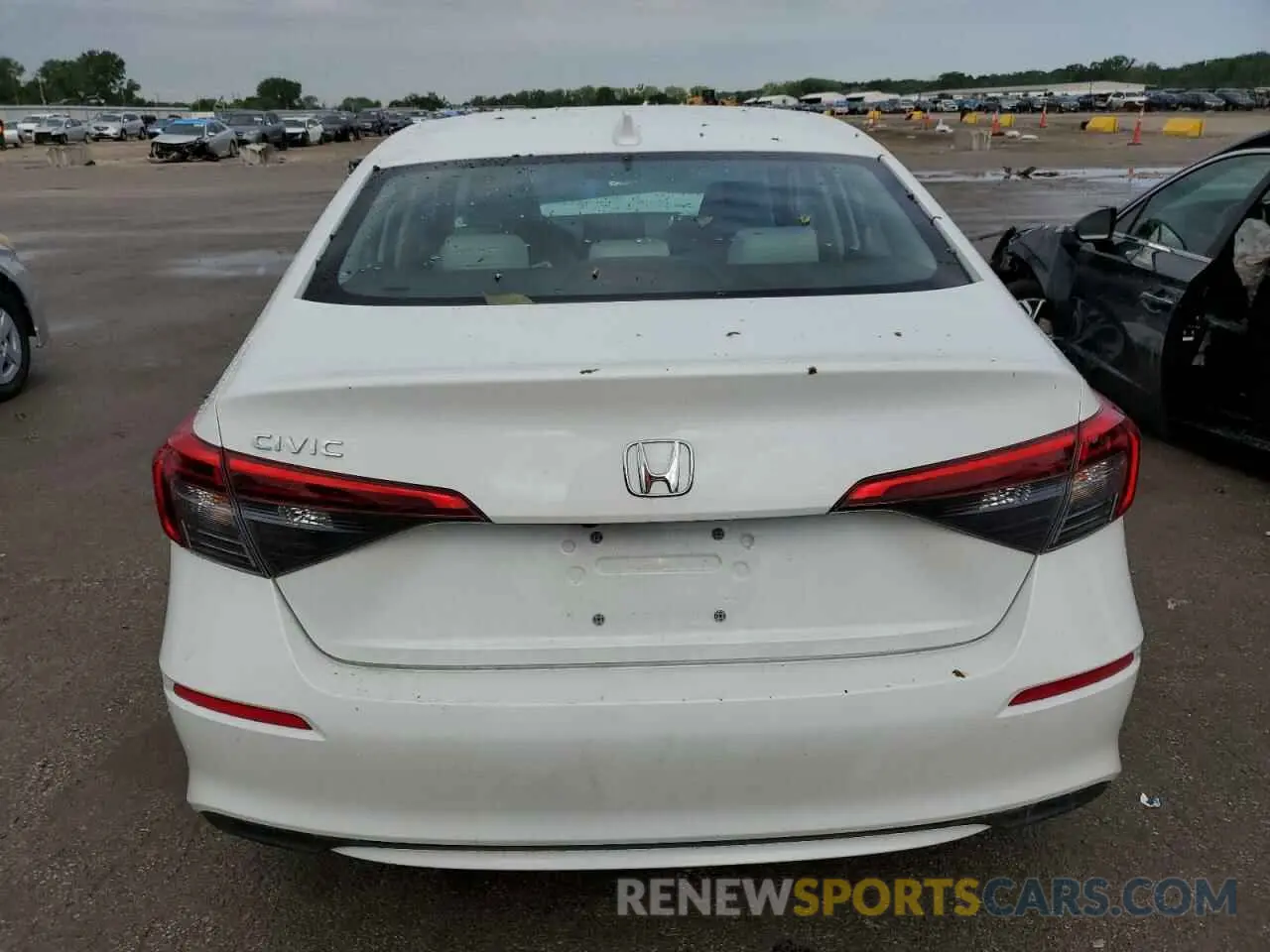 6 fotografías del automóvil dañado 2HGFE2F20RH575676 HONDA CIVIC 2024