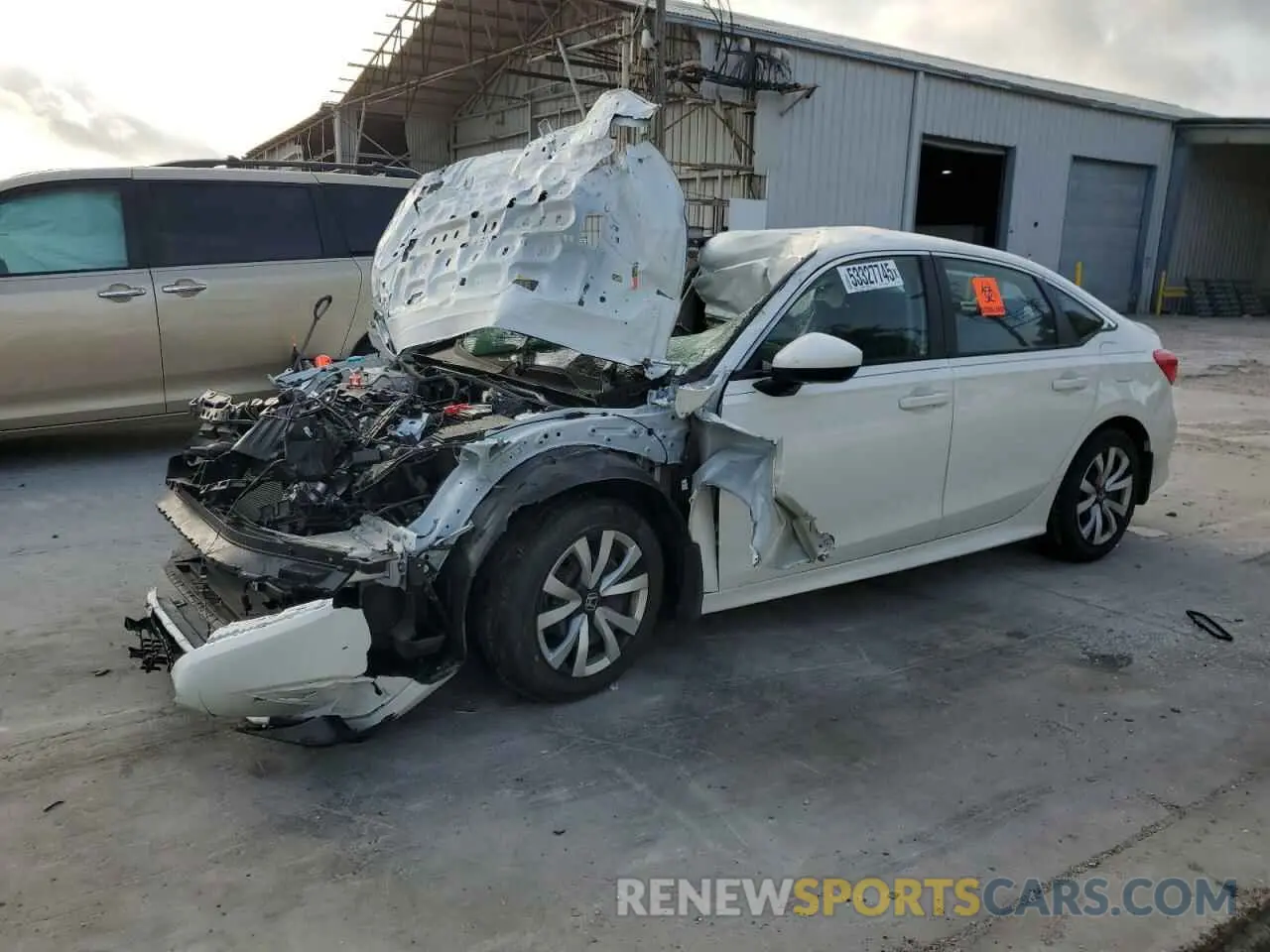 1 fotografías del automóvil dañado 2HGFE2F20RH582207 HONDA CIVIC 2024